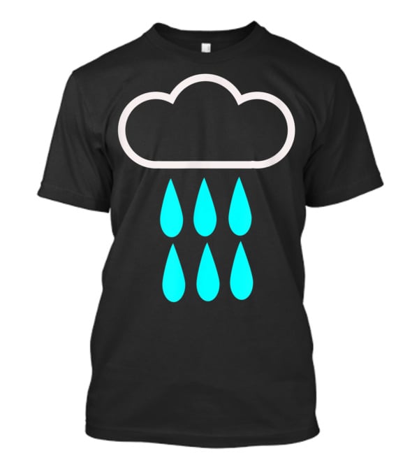 Rain For Australia Beneath The Cloud Droplets T-Shirt
