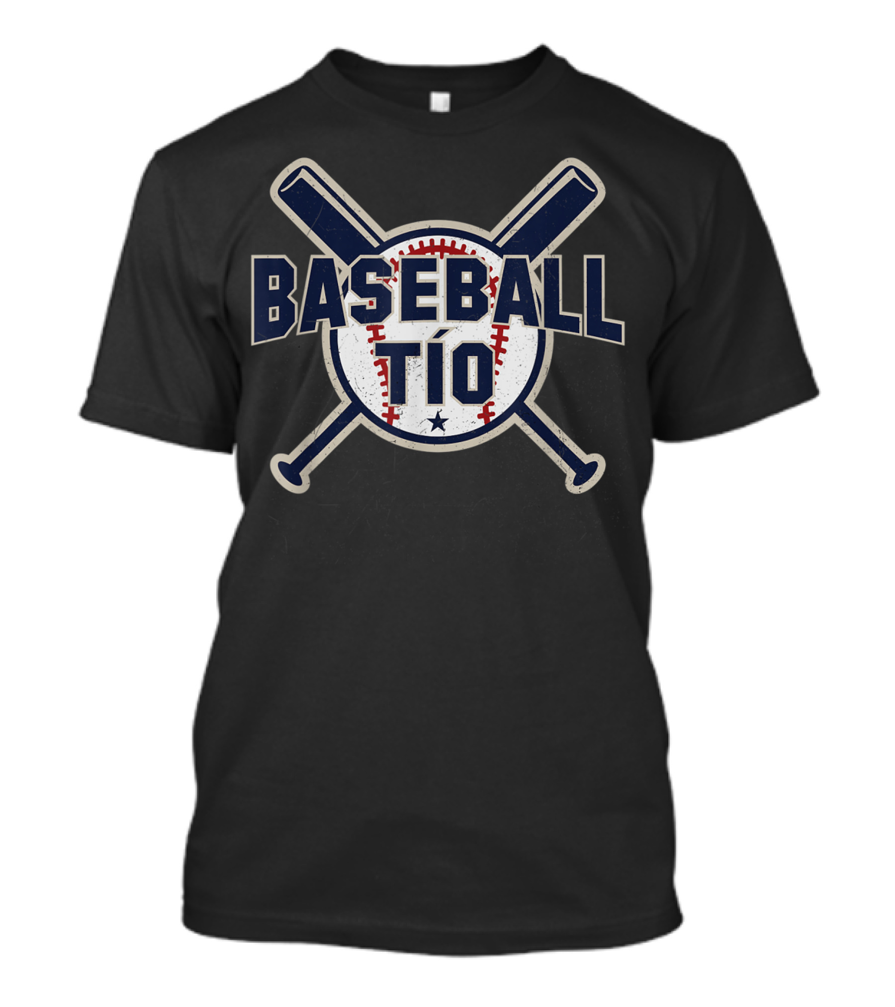 Baseball Tio Spanish Softball Uncle Vintage Baseball T-Shirt