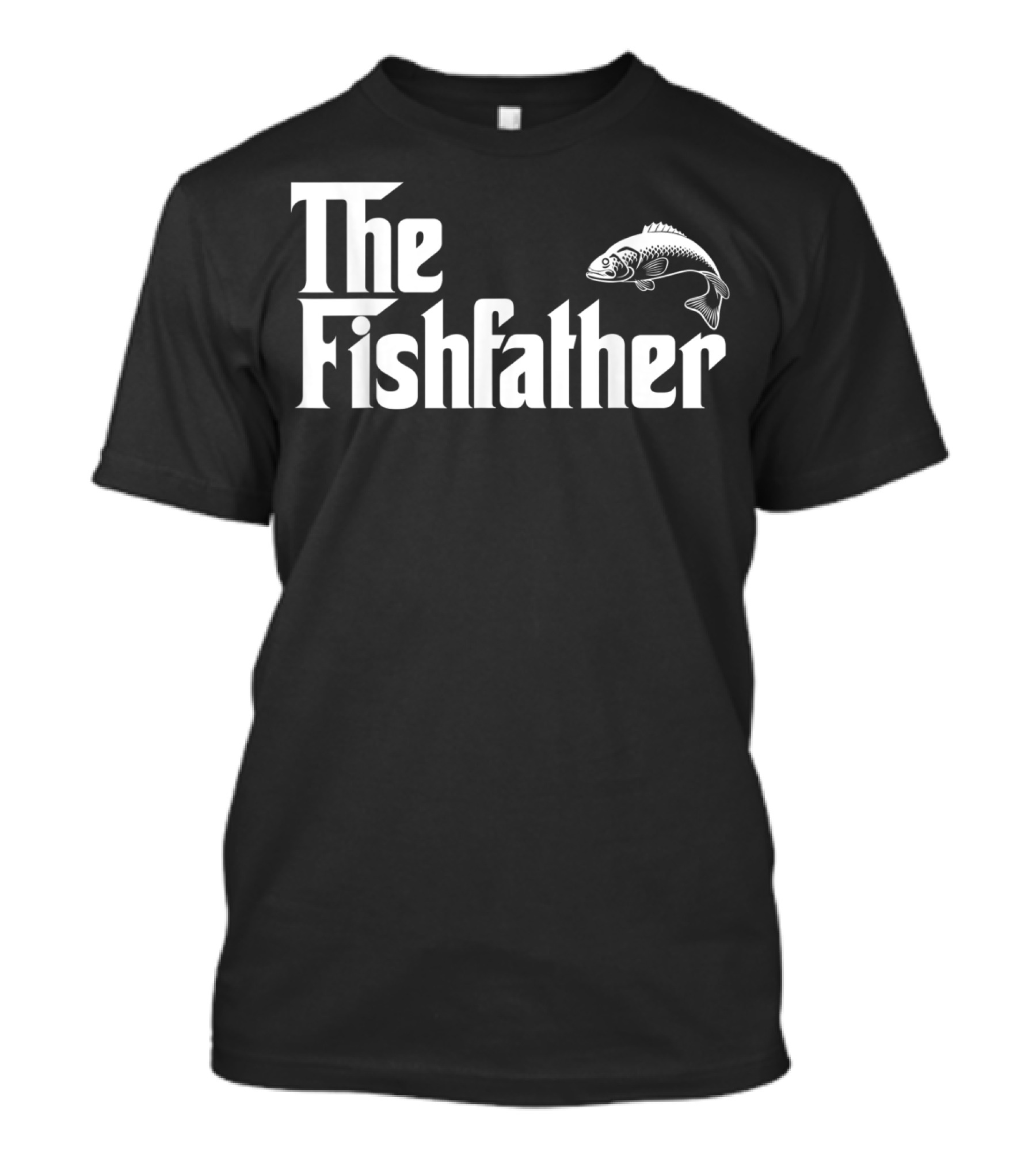 The Fishfather Mens Funny Fish T-Shirt