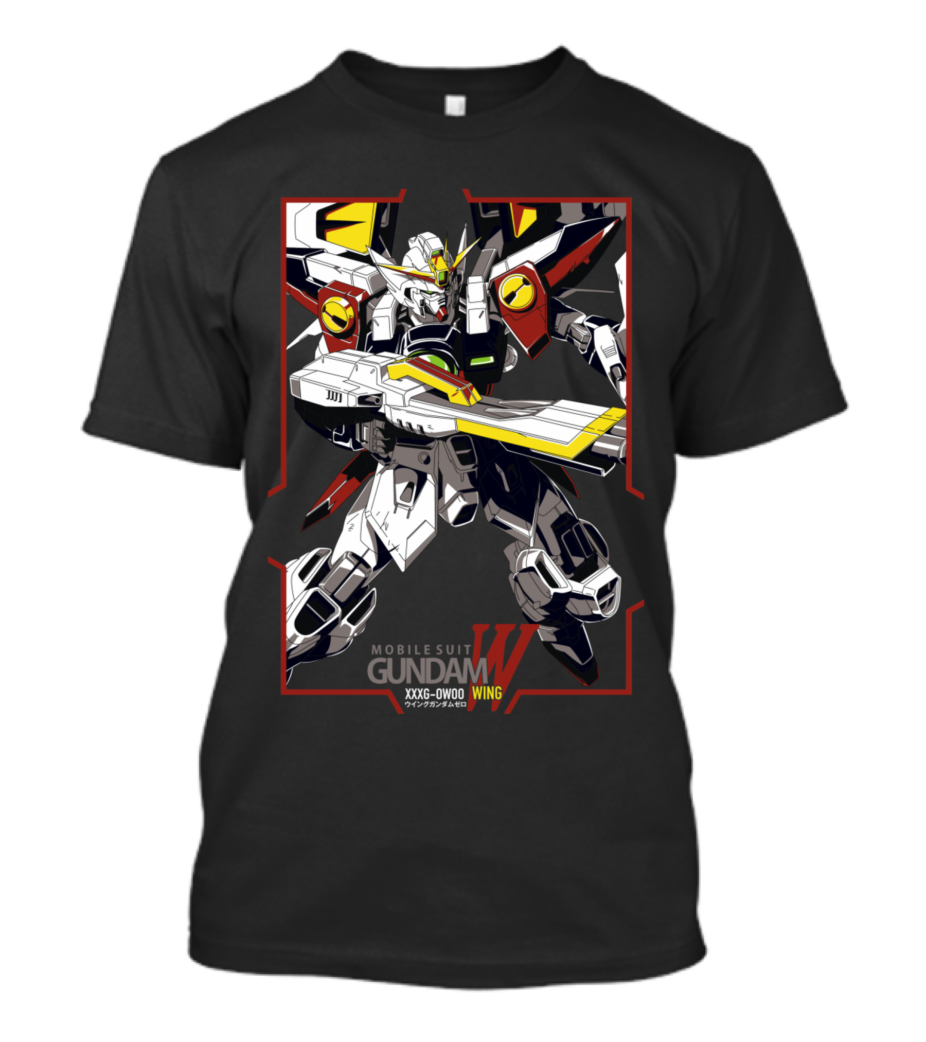 Mobile Suit Gundam Wing XXXG-00W0 Wing T-Shirt