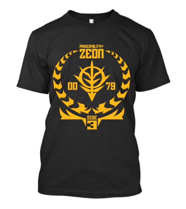 Principality Of Zeon 0079 Side 3 Emblem T-Shirt
