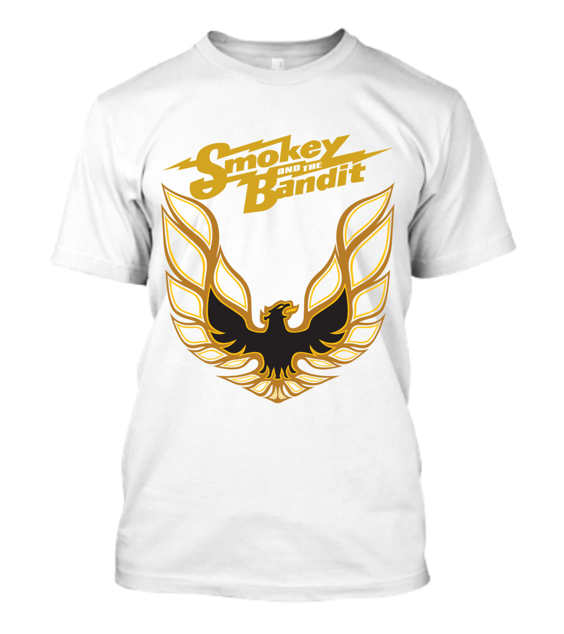 Smokey And The Bandit Gold Firebird T-Shirt