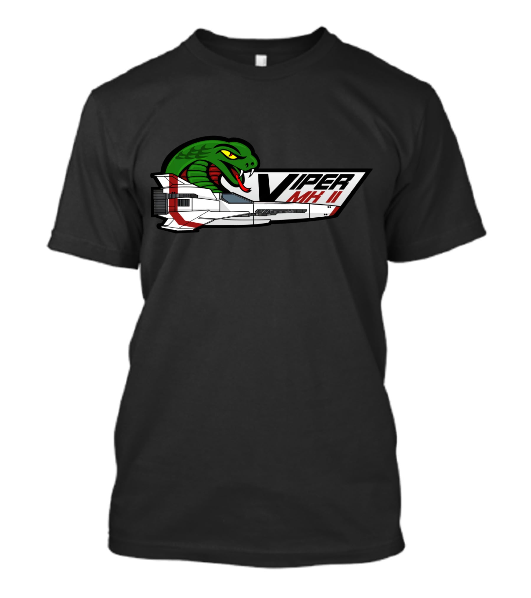 Battlestar Galactica Viper MK II Snake T-Shirt