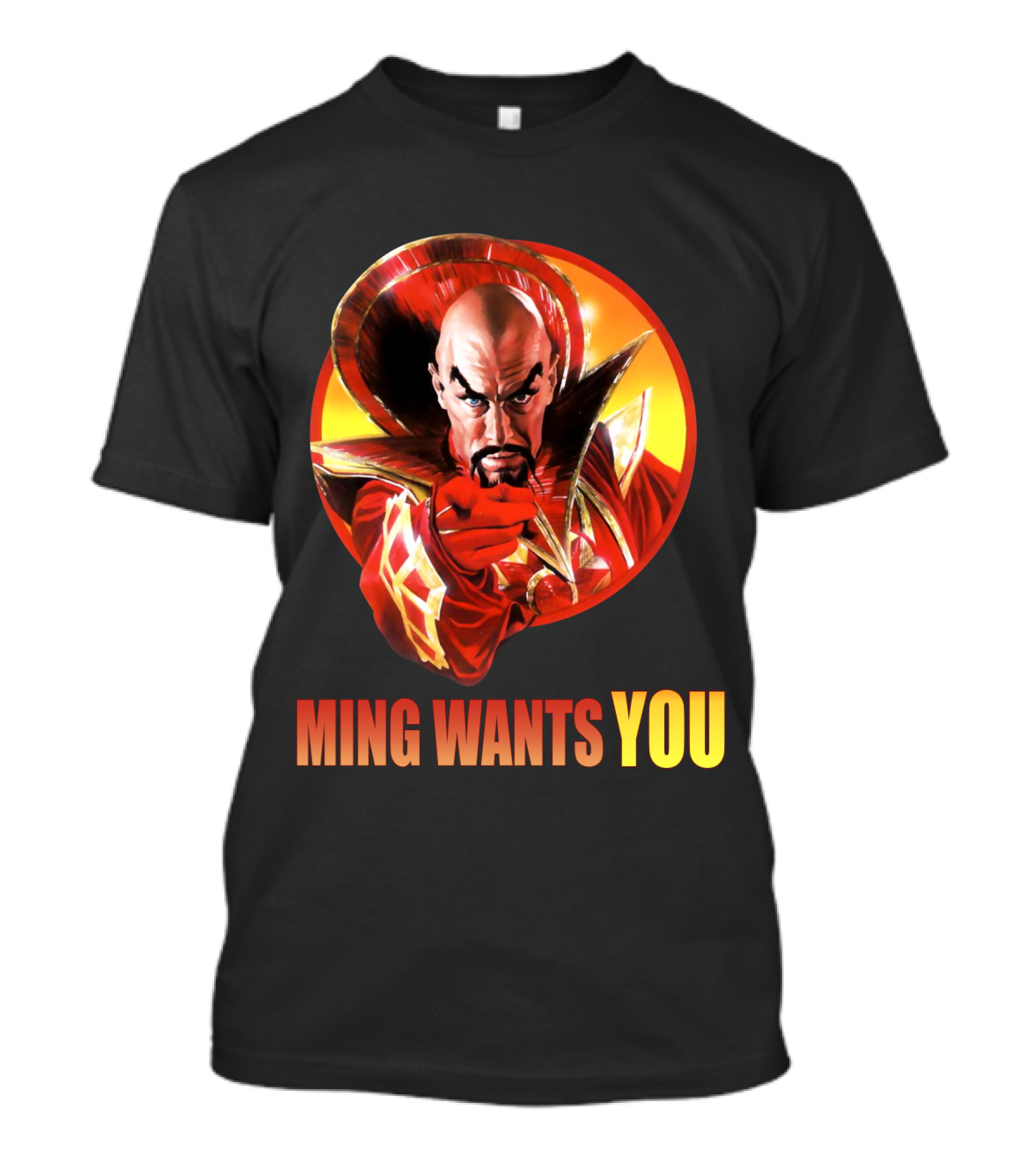 Flash Gordon Ming Wants You Villain T-Shirt