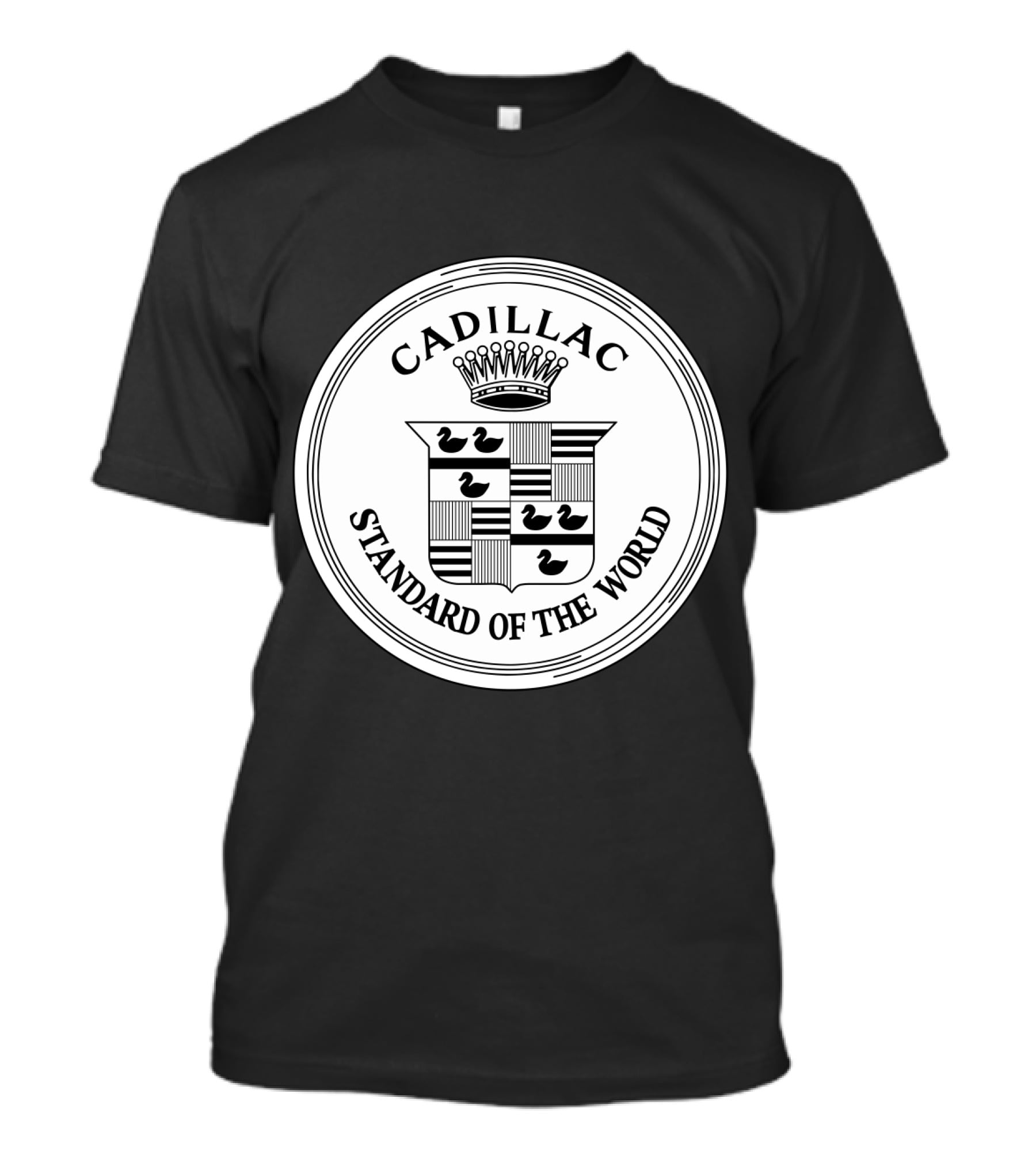 Cadillac Standard Of The World Crest Emblem T-Shirt