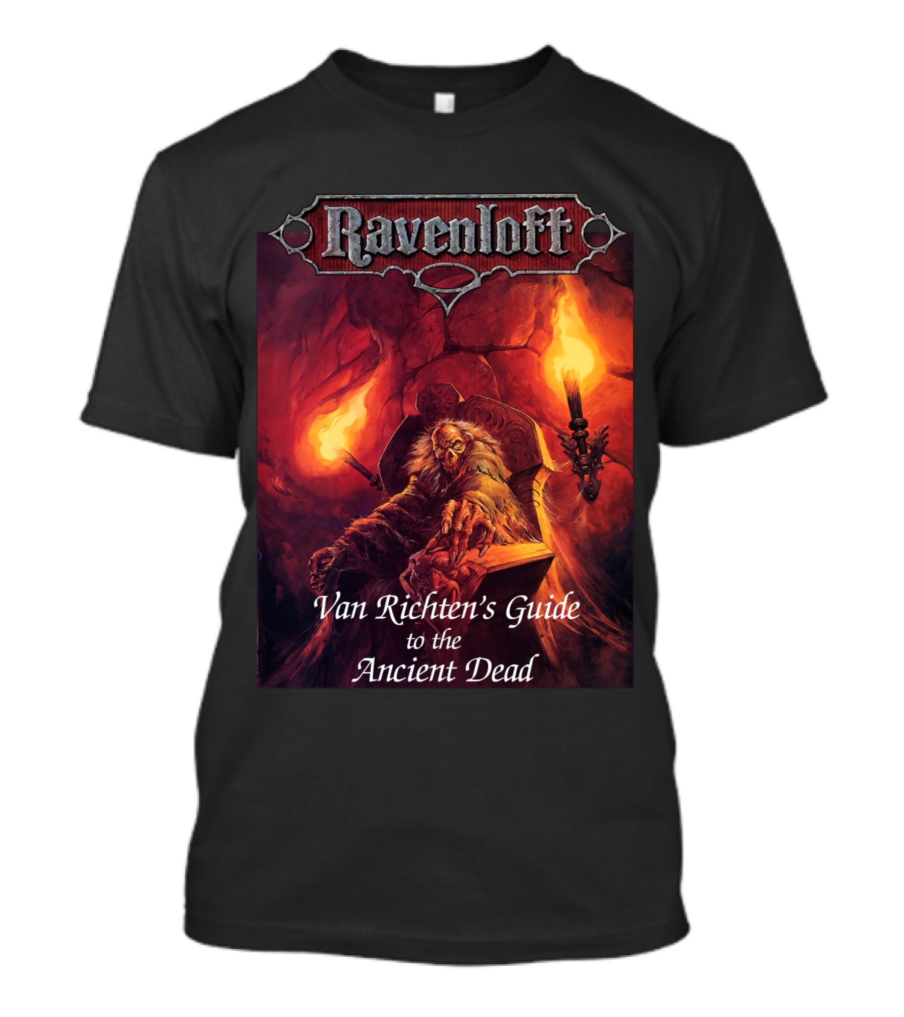 Ravenloft Van Richten's Guide To The Ancient Dead T-Shirt