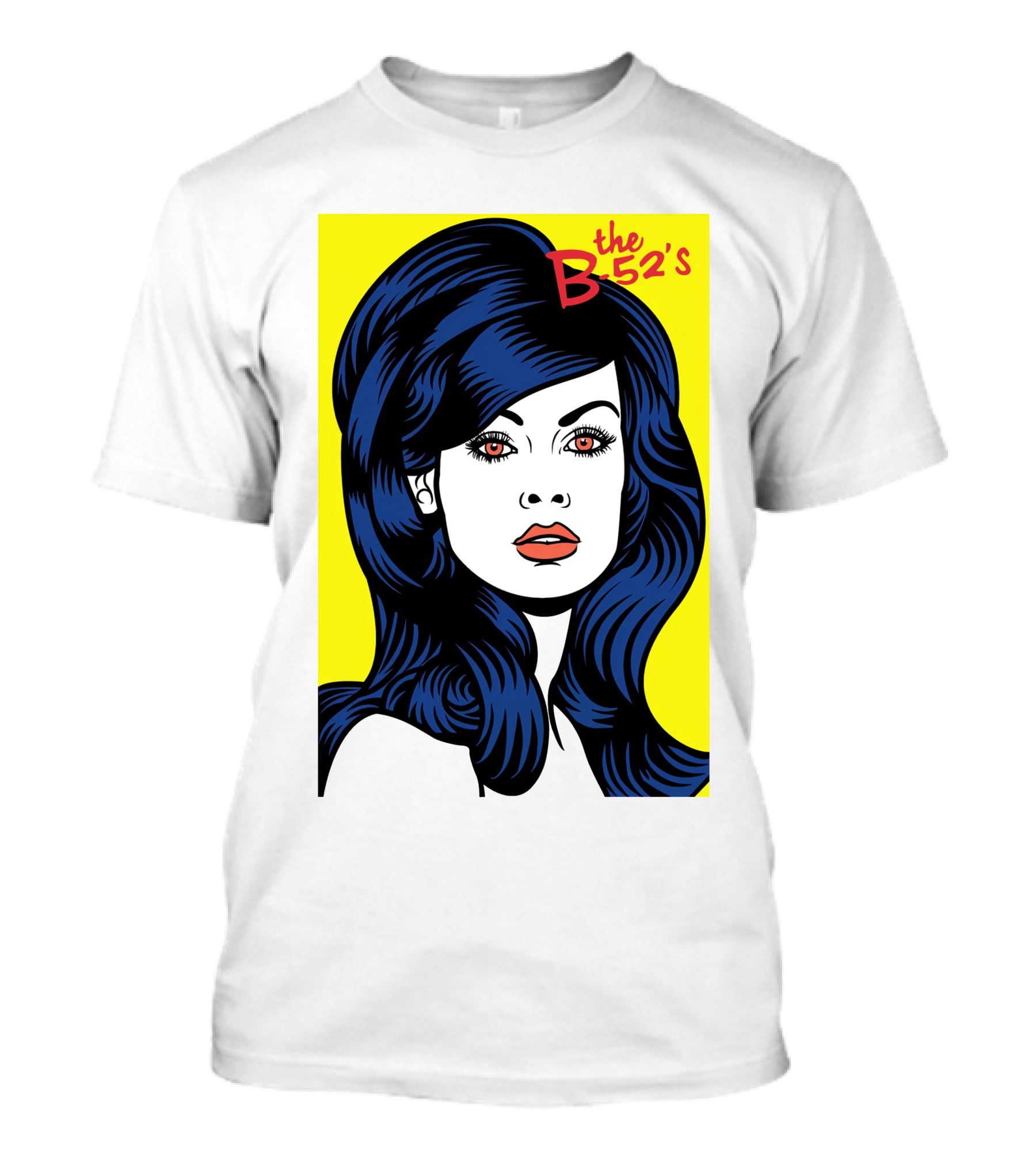 The B-52's Bold Pop Art Woman T-Shirt