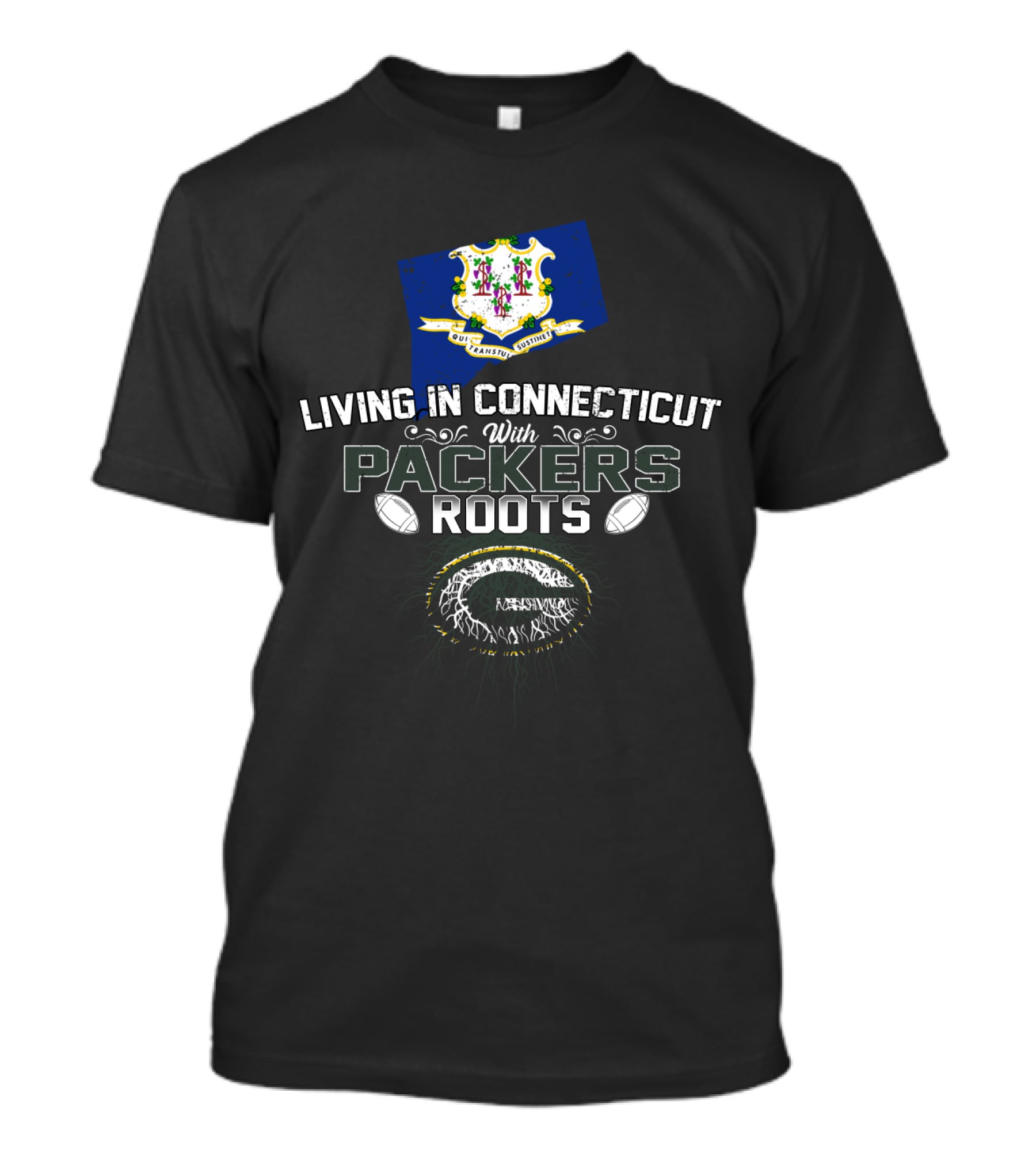 Living In Connecticut Embracing Packers Heritage T-Shirt