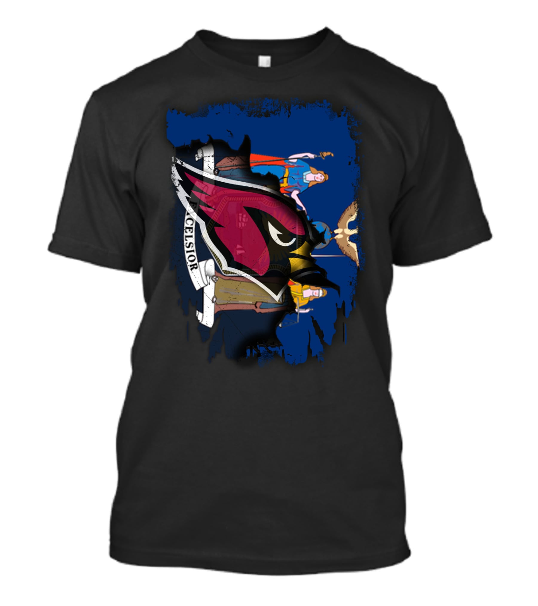 Excelsior Cardinals New York Mashup T-Shirt