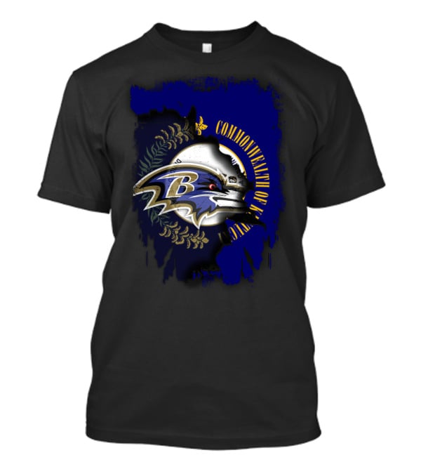 Commonwealth Of Kentucky Baltimore Ravens Ravens T-Shirt