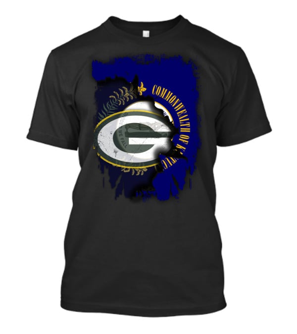 Commonwealth Of Kentucky Green Bay Packers T-Shirt