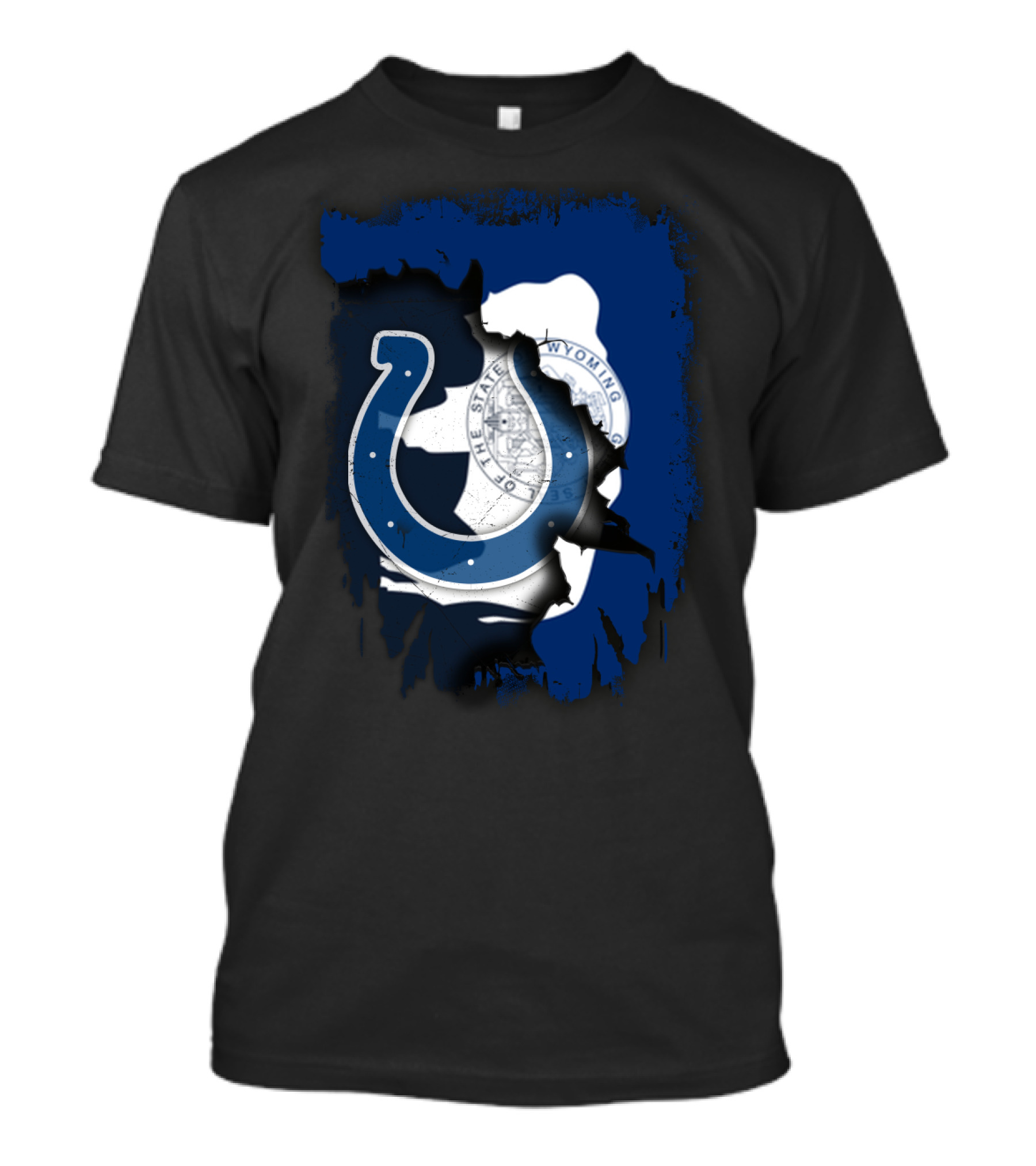 Together Wyoming The State With Colts T-Shirt