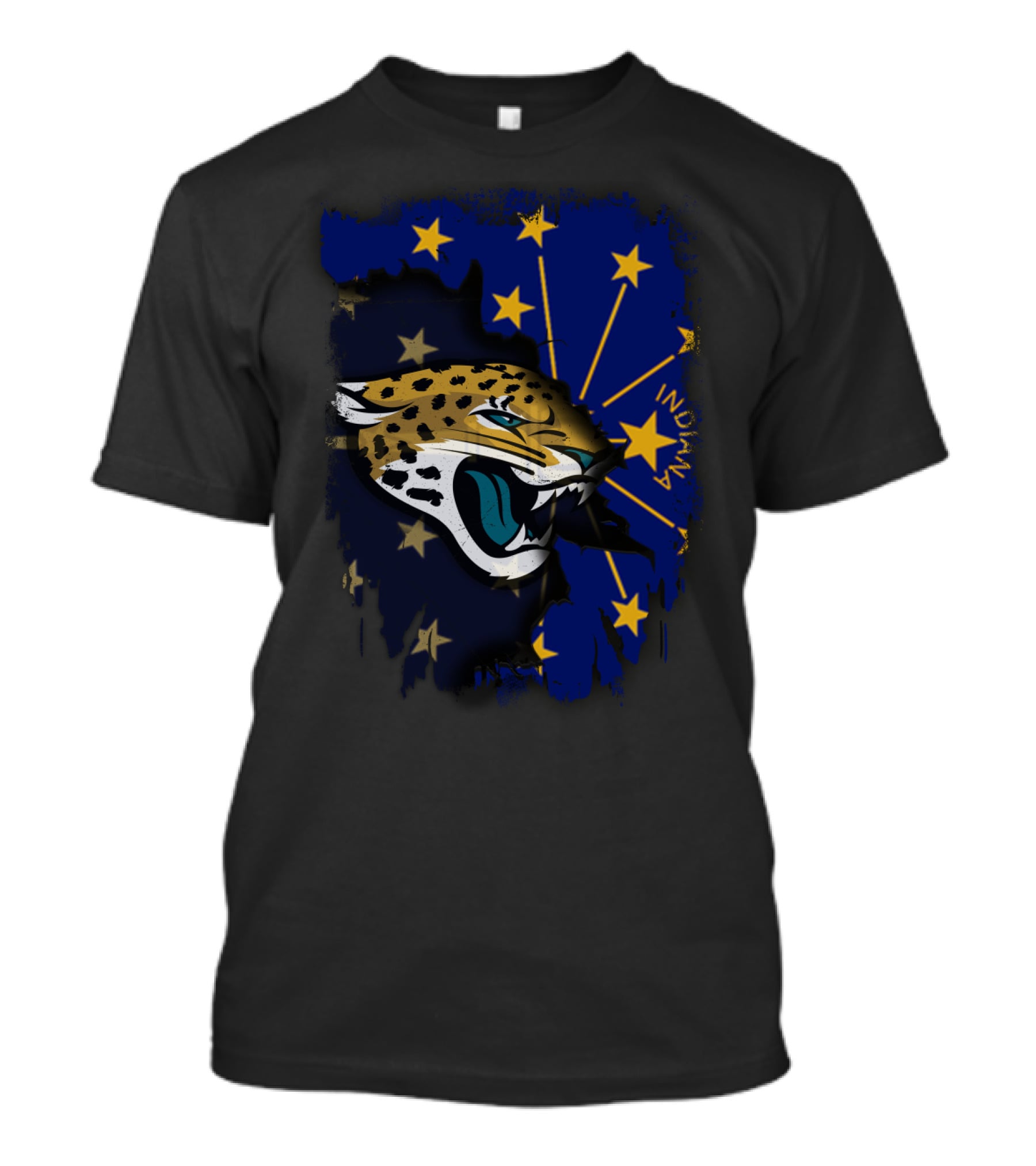 Indiana Jaguars Starburst Fusion T-Shirt