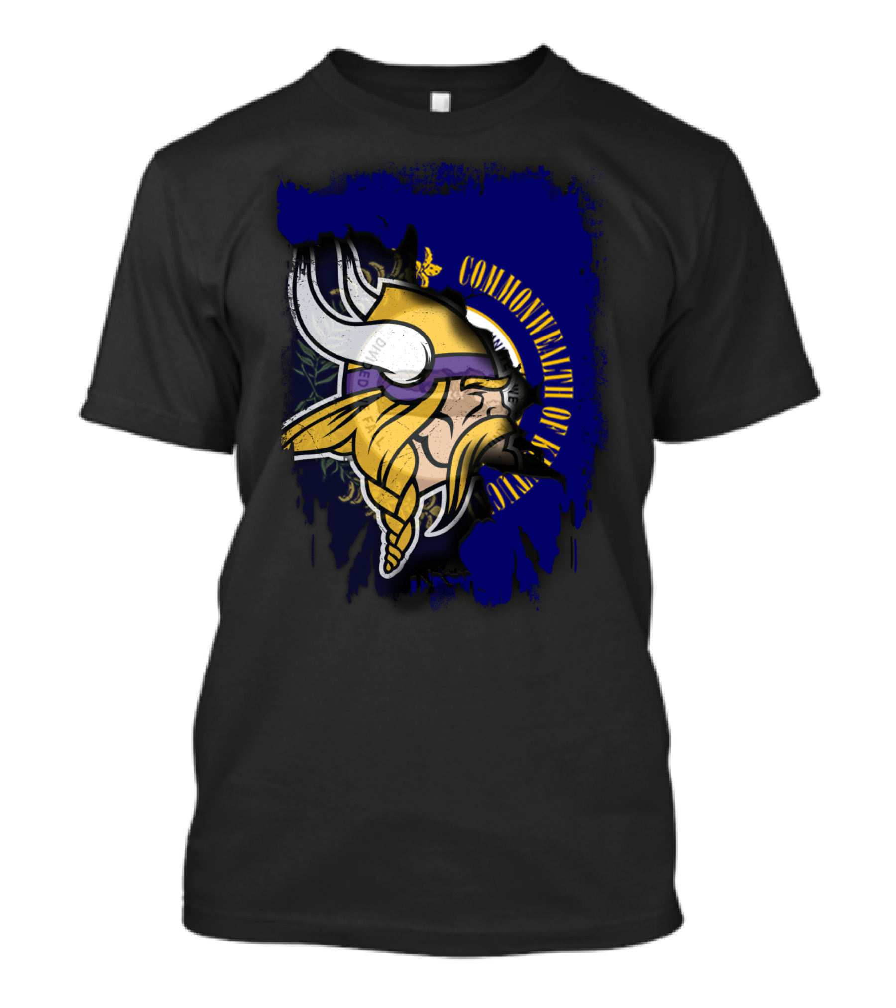 Commonwealth Of Kentucky Meets Viking Spirit T-Shirt