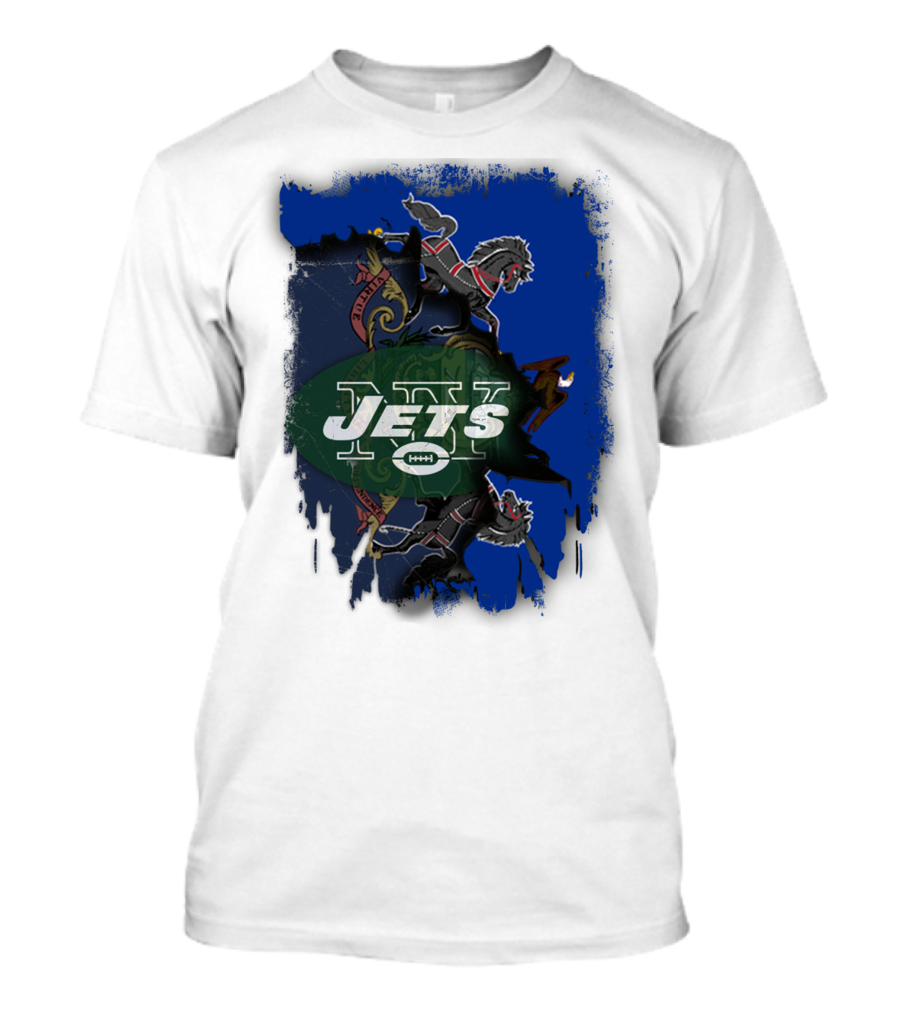 Jets Together Pennsylvania Crest Lions T-Shirt