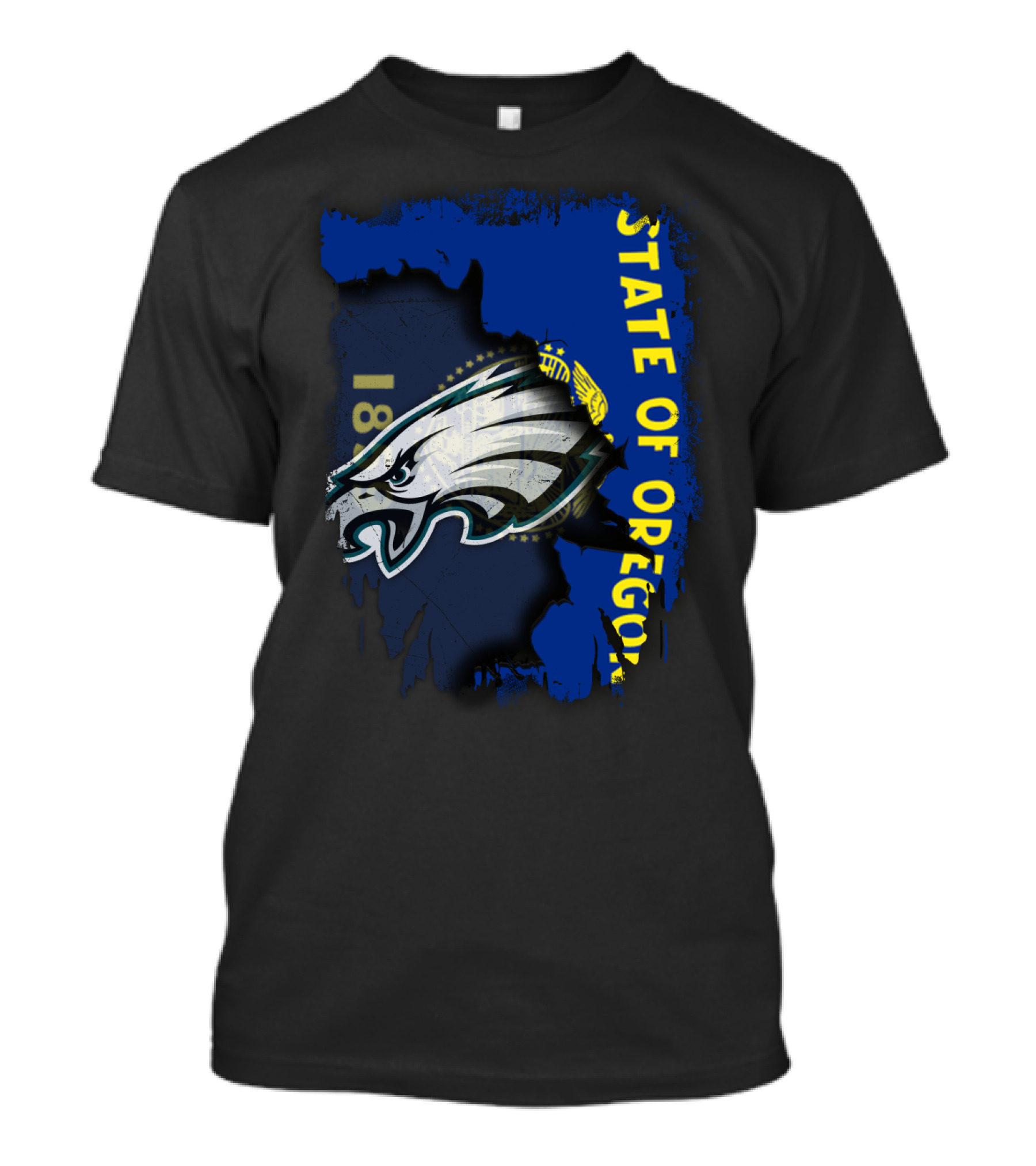 State Of Oregon Eagles 1859 T-Shirt