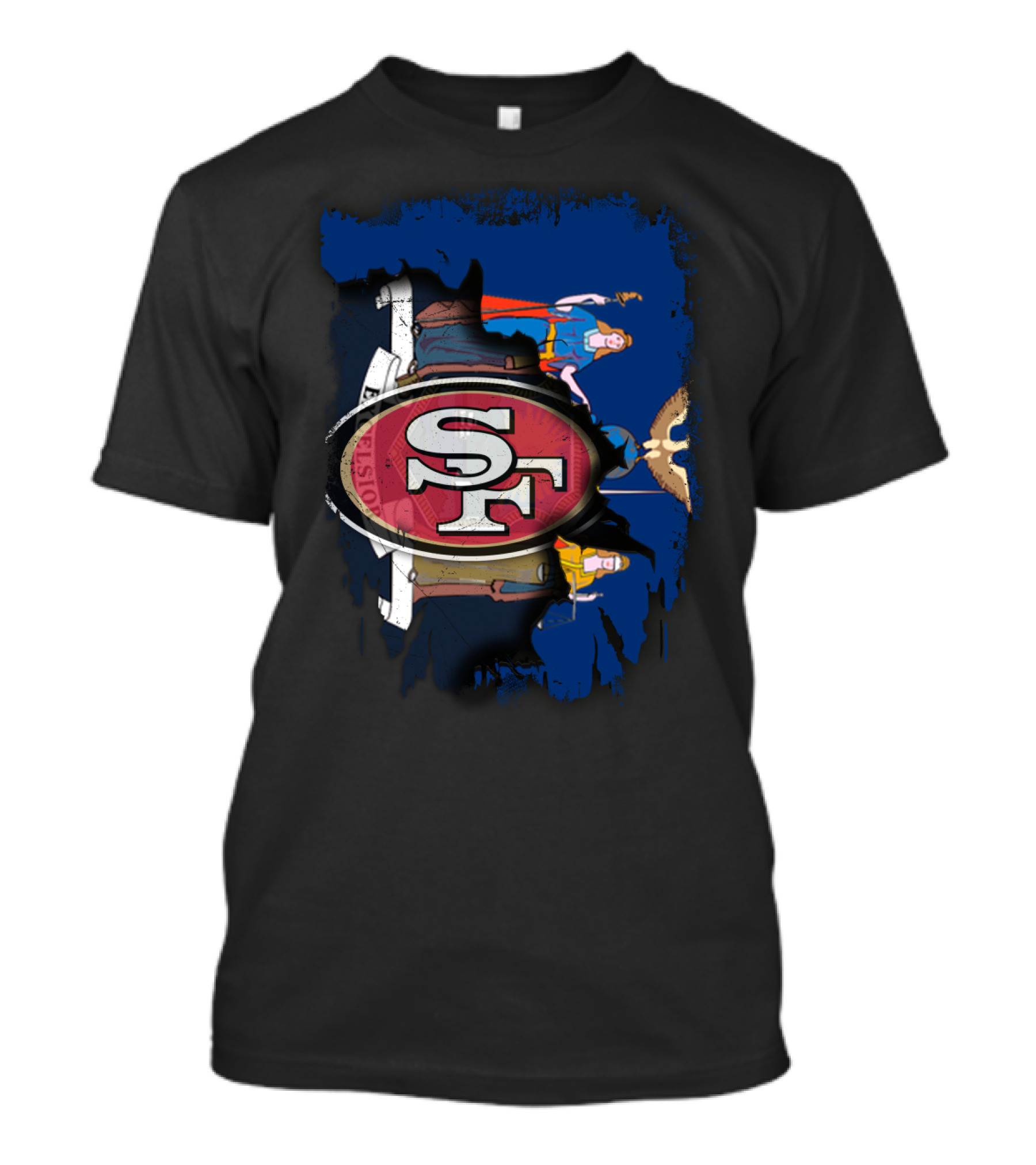 Together New York SF 49ers State T-Shirt