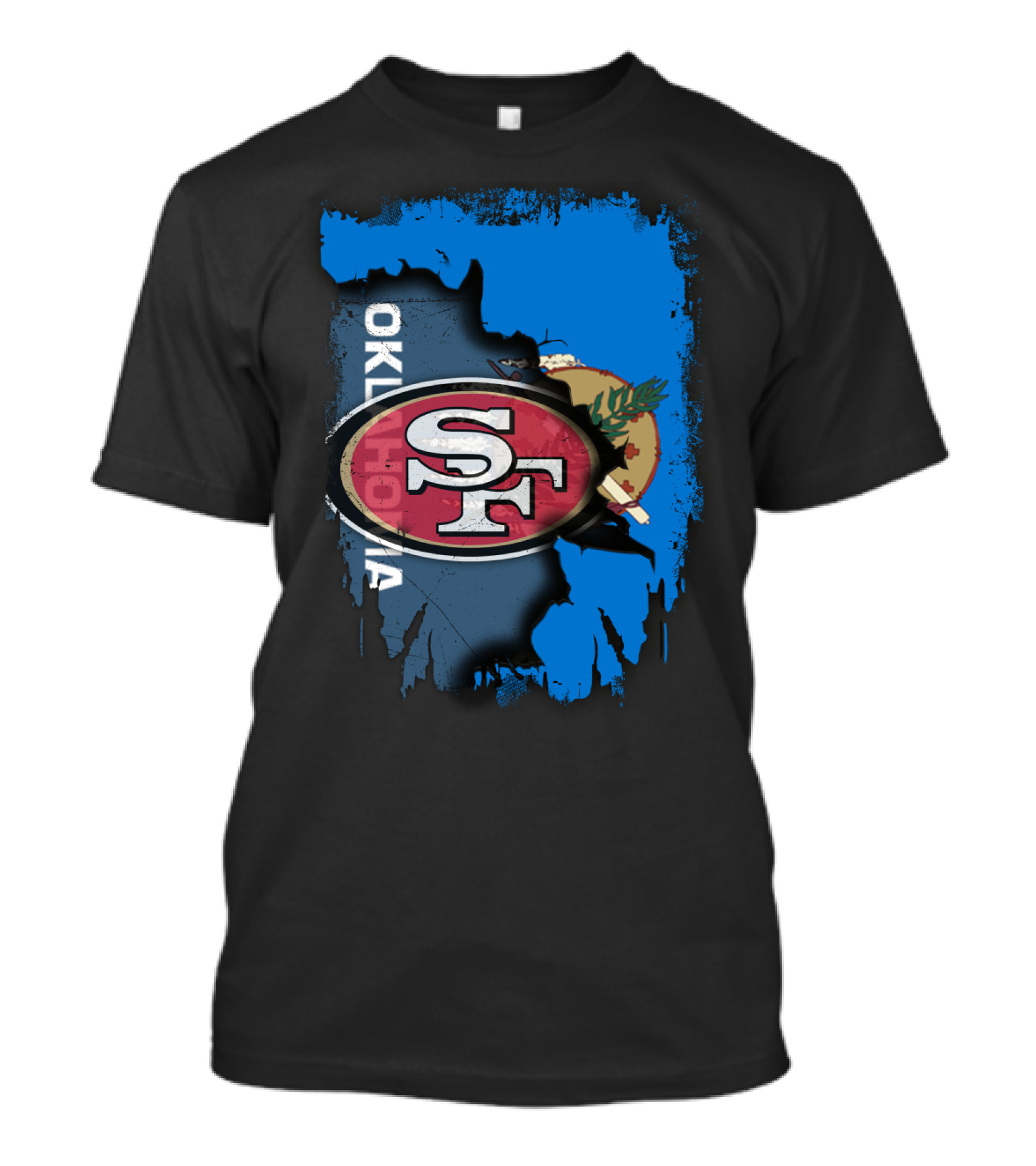 Oklahoma State Pride With 49ers SF T-Shirt