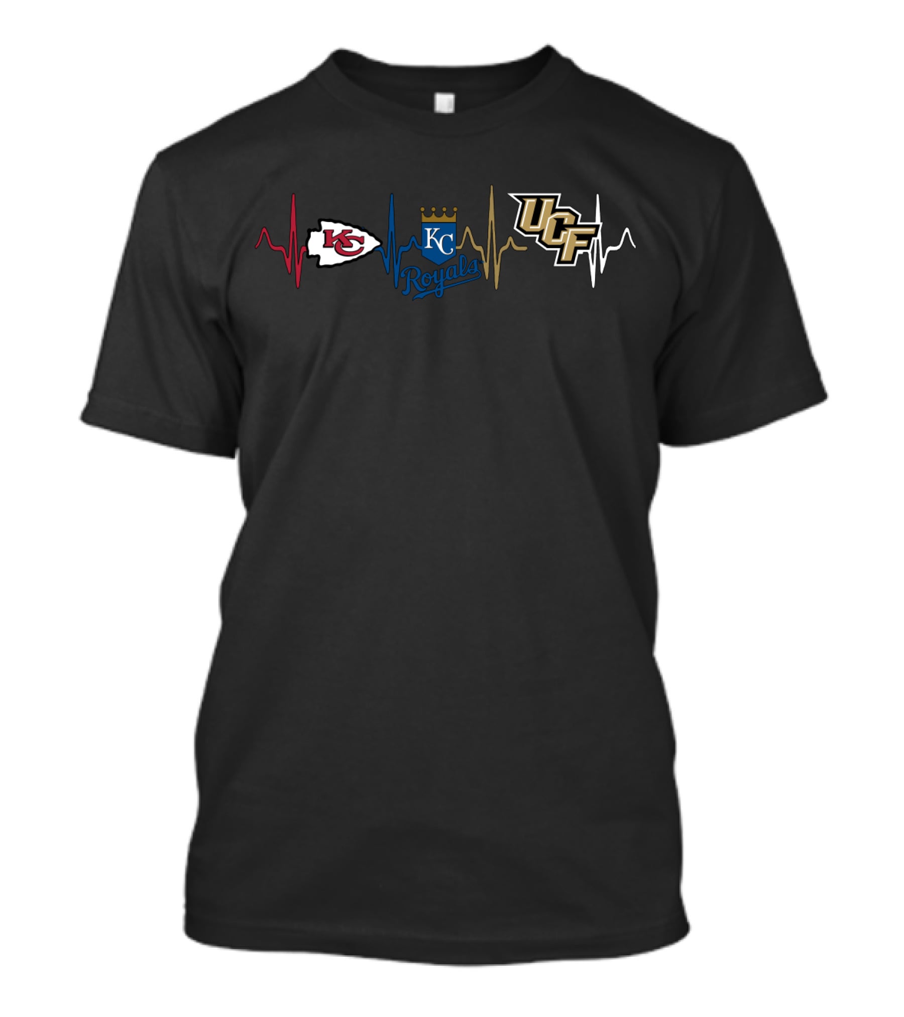 Love Kansas City Chiefs Royals Ucf Icons T-Shirt