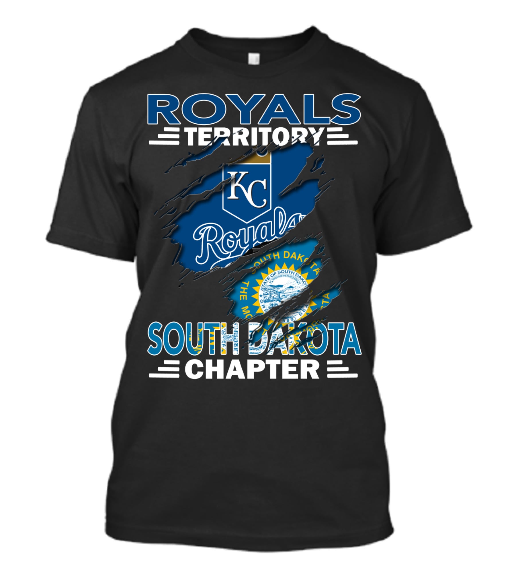 Royals Territory KC Royals South Dakota Chapter T-Shirt