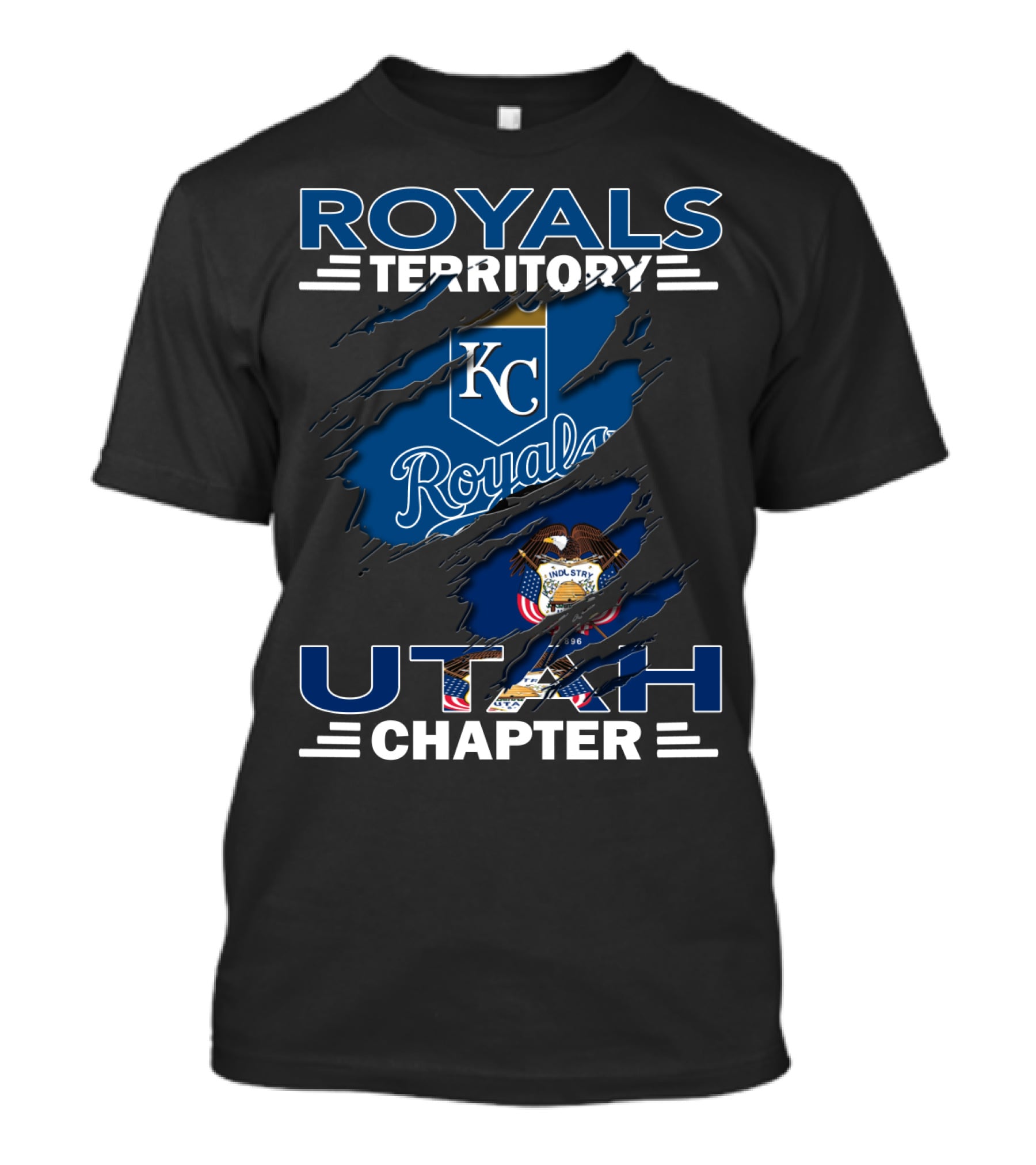 Royals Territory KC Royals Utah Chapter T-Shirt