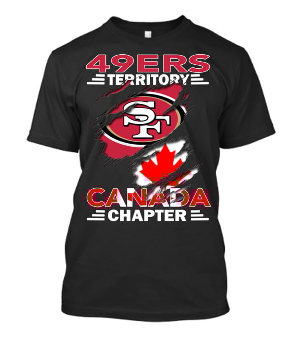 49ers Territory SF Logo Canada Chapter T-Shirt
