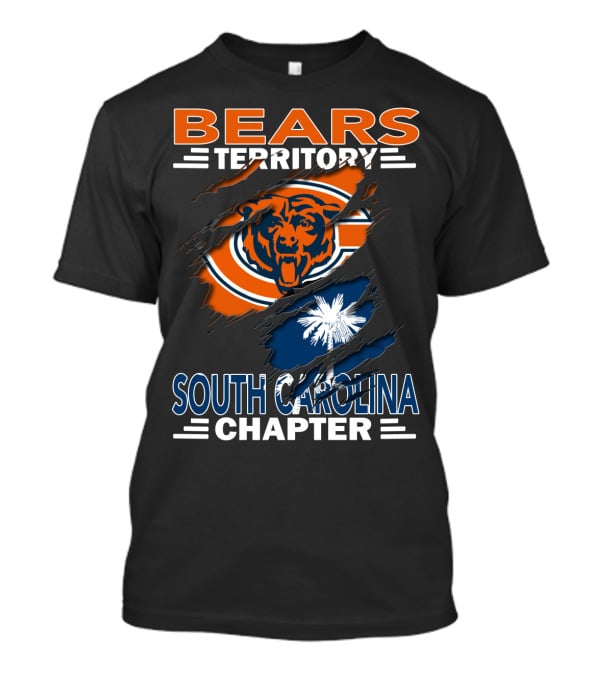 Bears Territory South Carolina Chapter Palmetto Football Fan Club T-Shirt