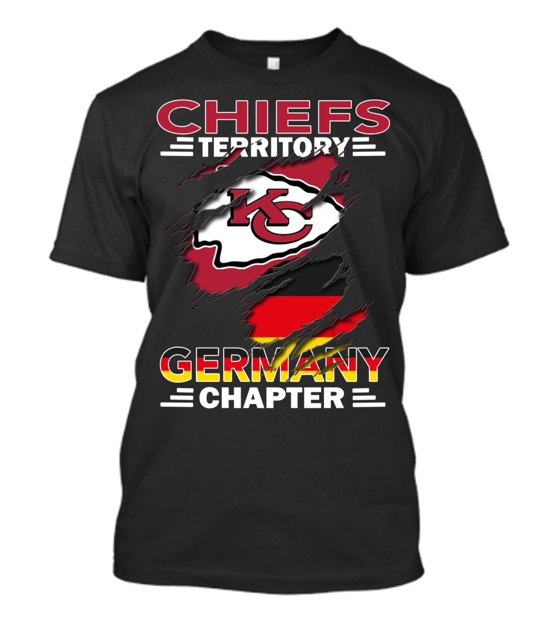Chiefs Territory KC Logo Germany Chapter T-Shirt