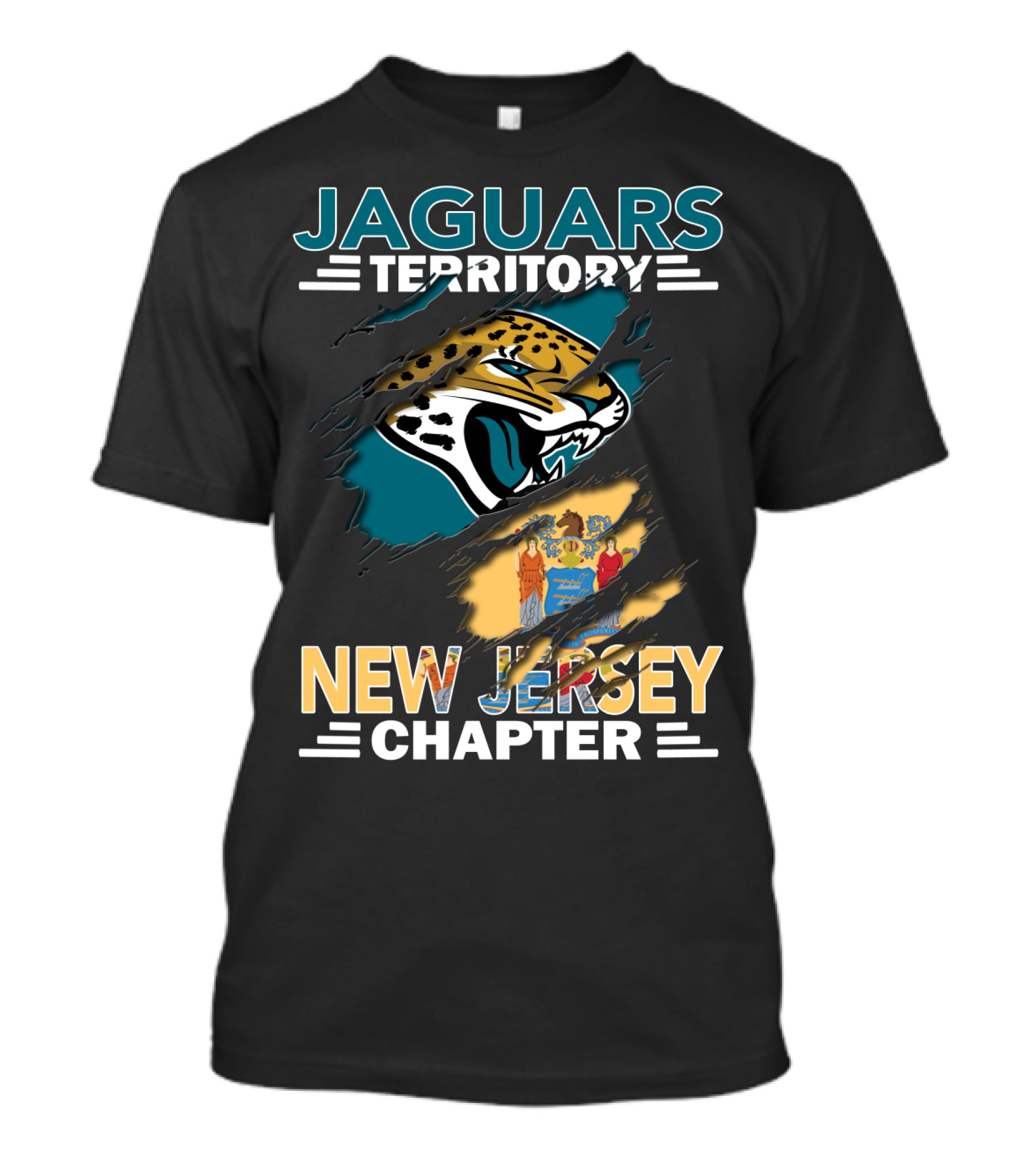 Jaguars Territory New Jersey Chapter T-Shirt