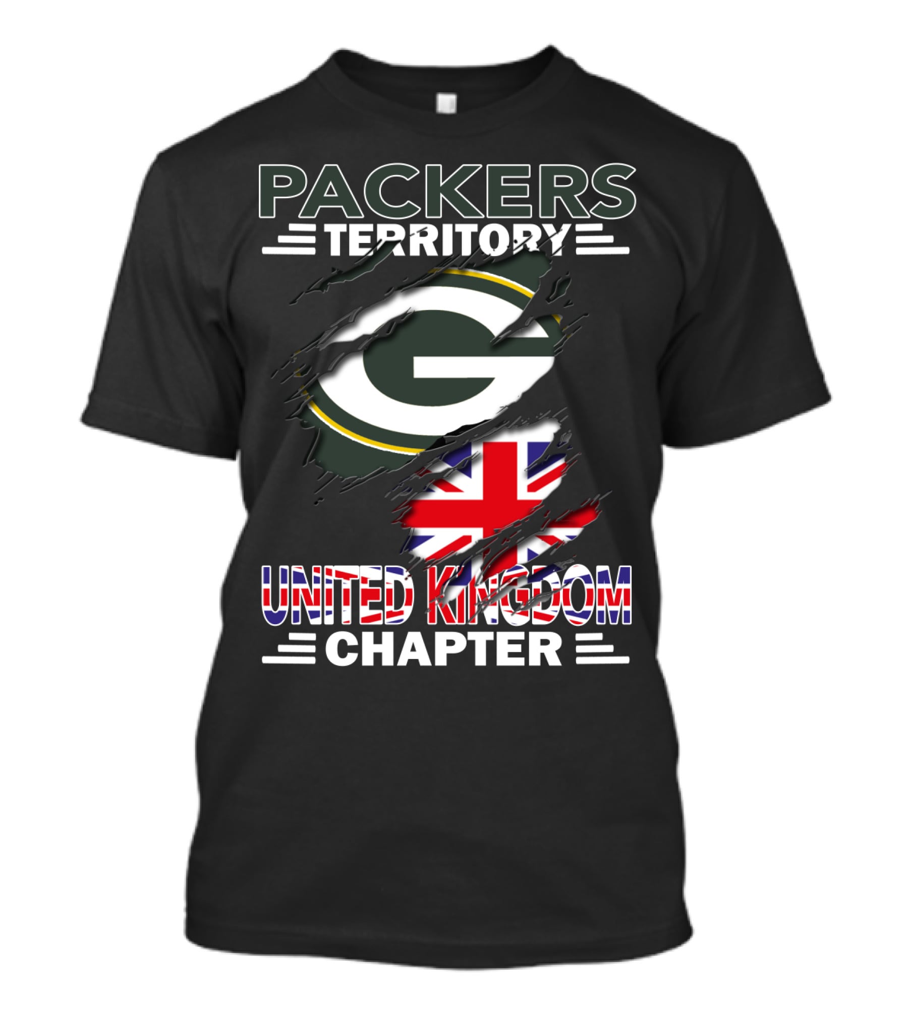 Packers Territory Green Bay United Kingdom Chapter T-Shirt