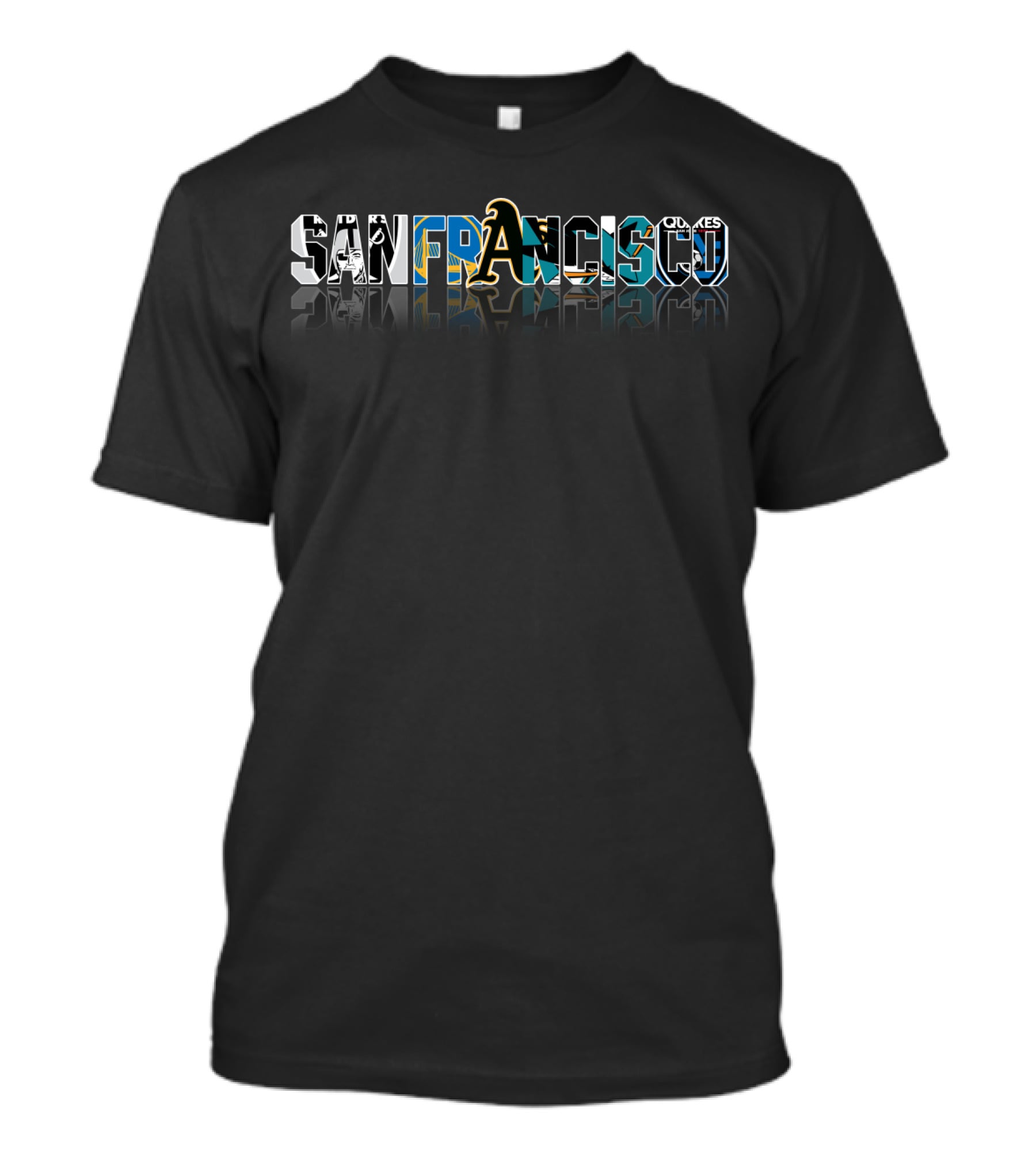 San Francisco Dukes Reflective Skyline T-Shirt