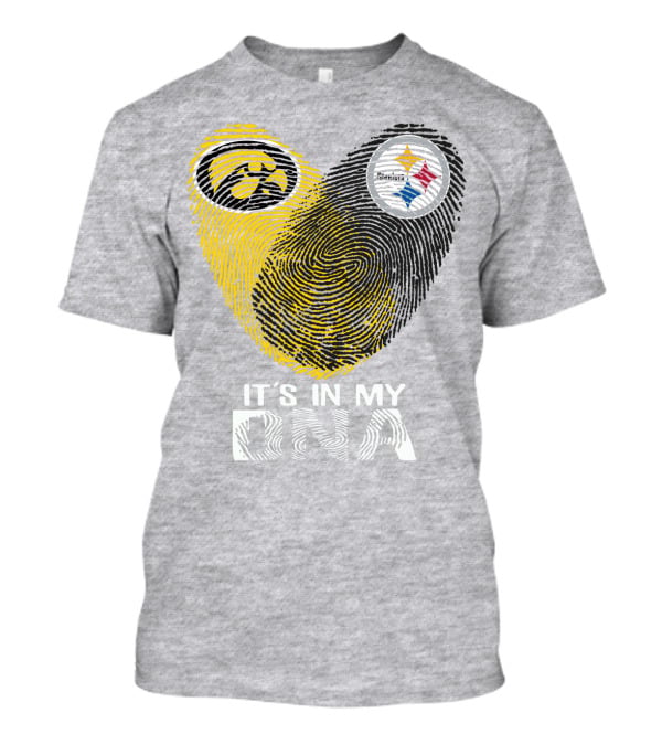 Pittsburgh Steelers Iowa Hawkeye It's In My Dna T-Shirt