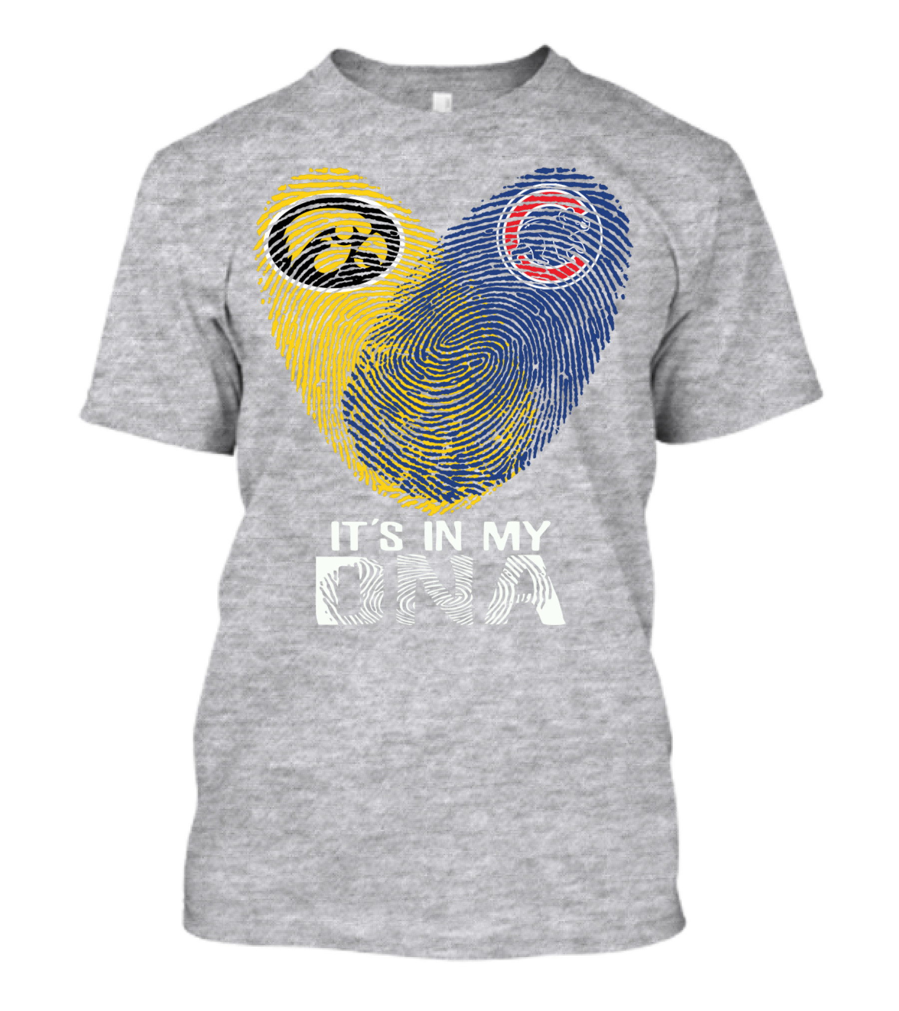 Chicago Cubs Iowa Hawkeyes It's In My DNA T-Shirt