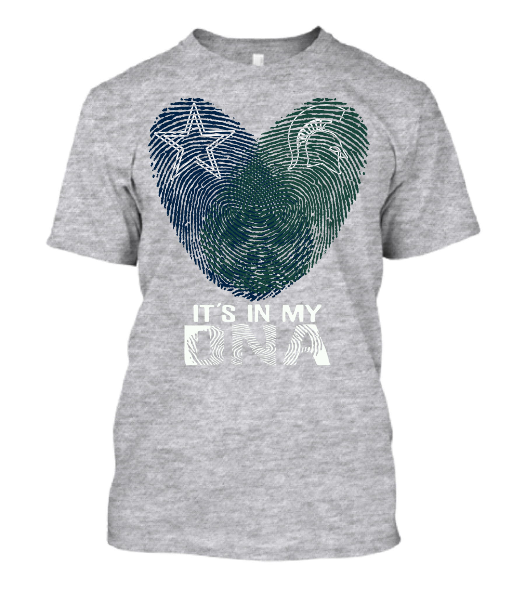 Dallas Cowboys Michigan State It's In My Dna T-Shirt