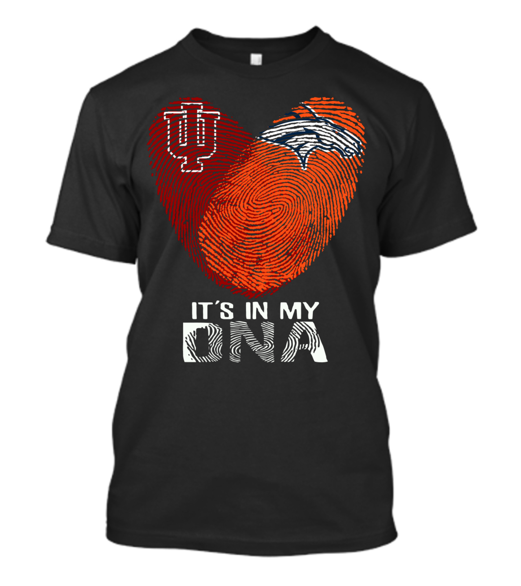 Denver Broncos Hoosiers It's In My Dna T-Shirt