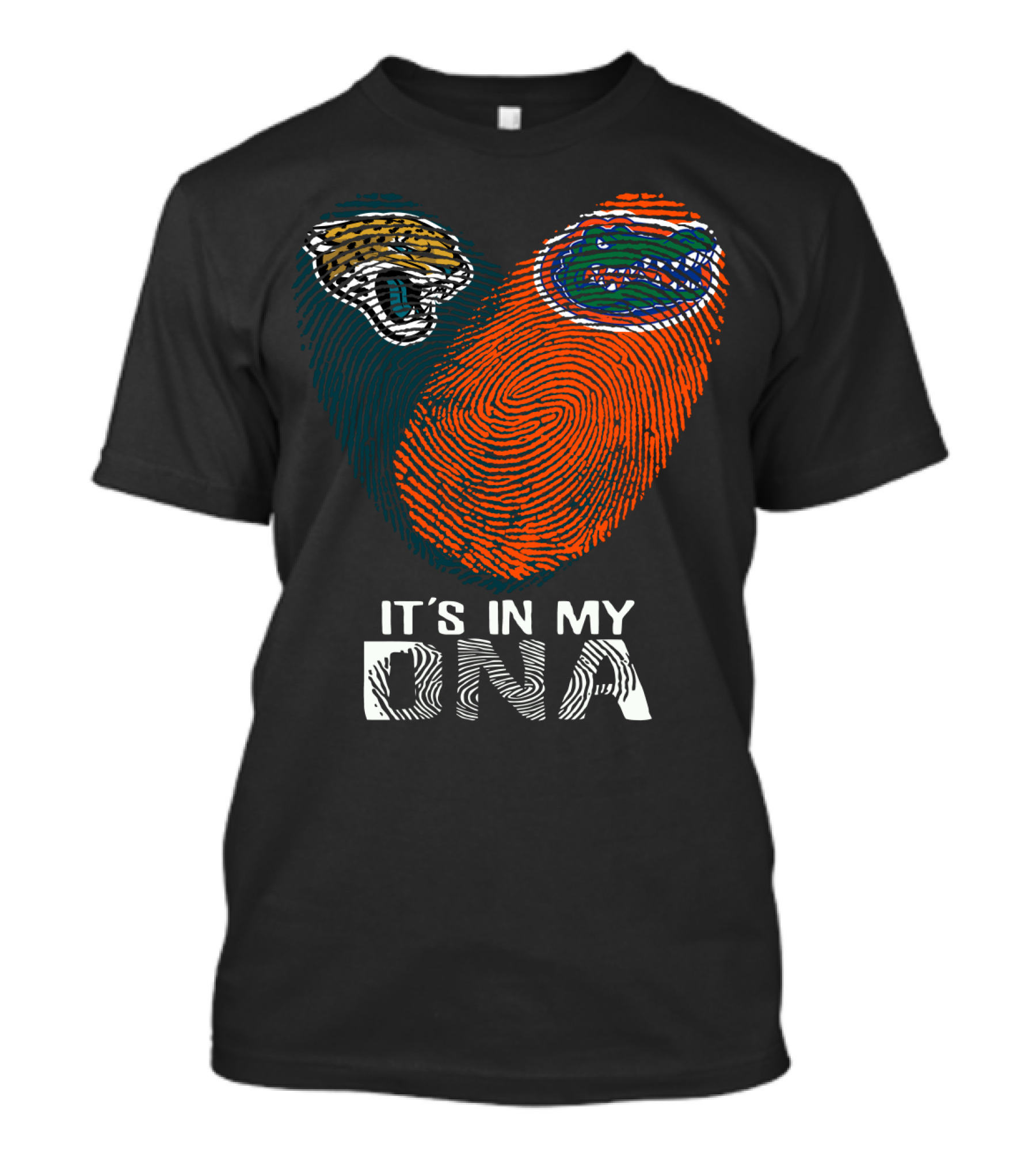 It's In My Dna Florida Gators Jacksonville Jaguars T-Shirt