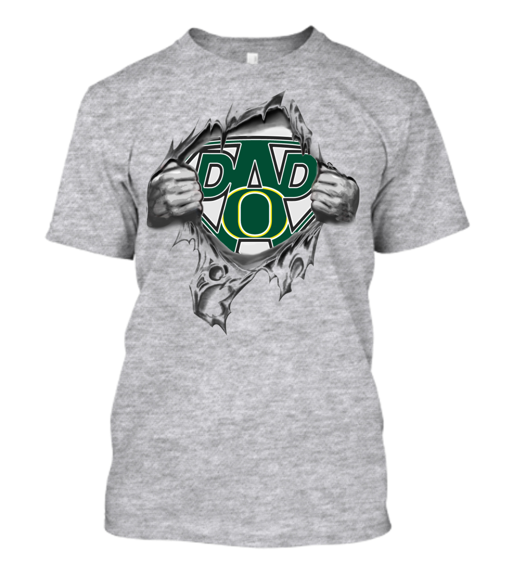 University Of Oregon Ducks Super Dad T-Shirt