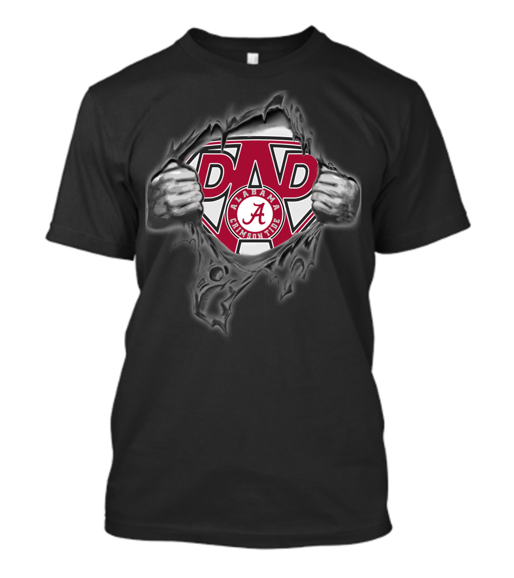 Alabama Crimson Tide Super Dad T-Shirt