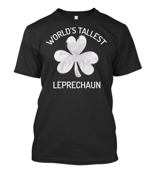 World’s Tallest Leprechaun Vintage Shamrock Patrick T-Shirt