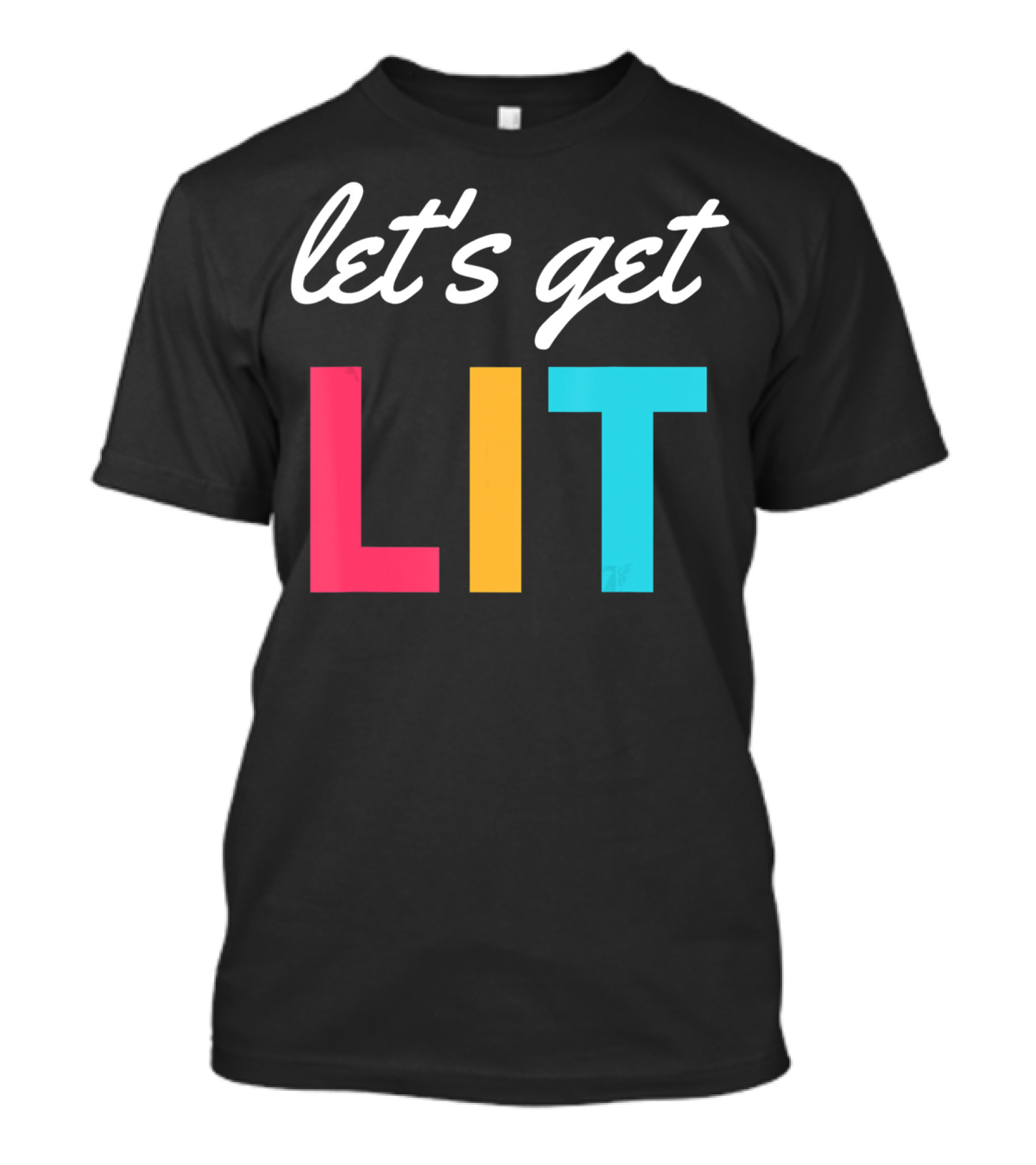 Let's Get Lit Funny Writers Teachers Retro T-Shirt