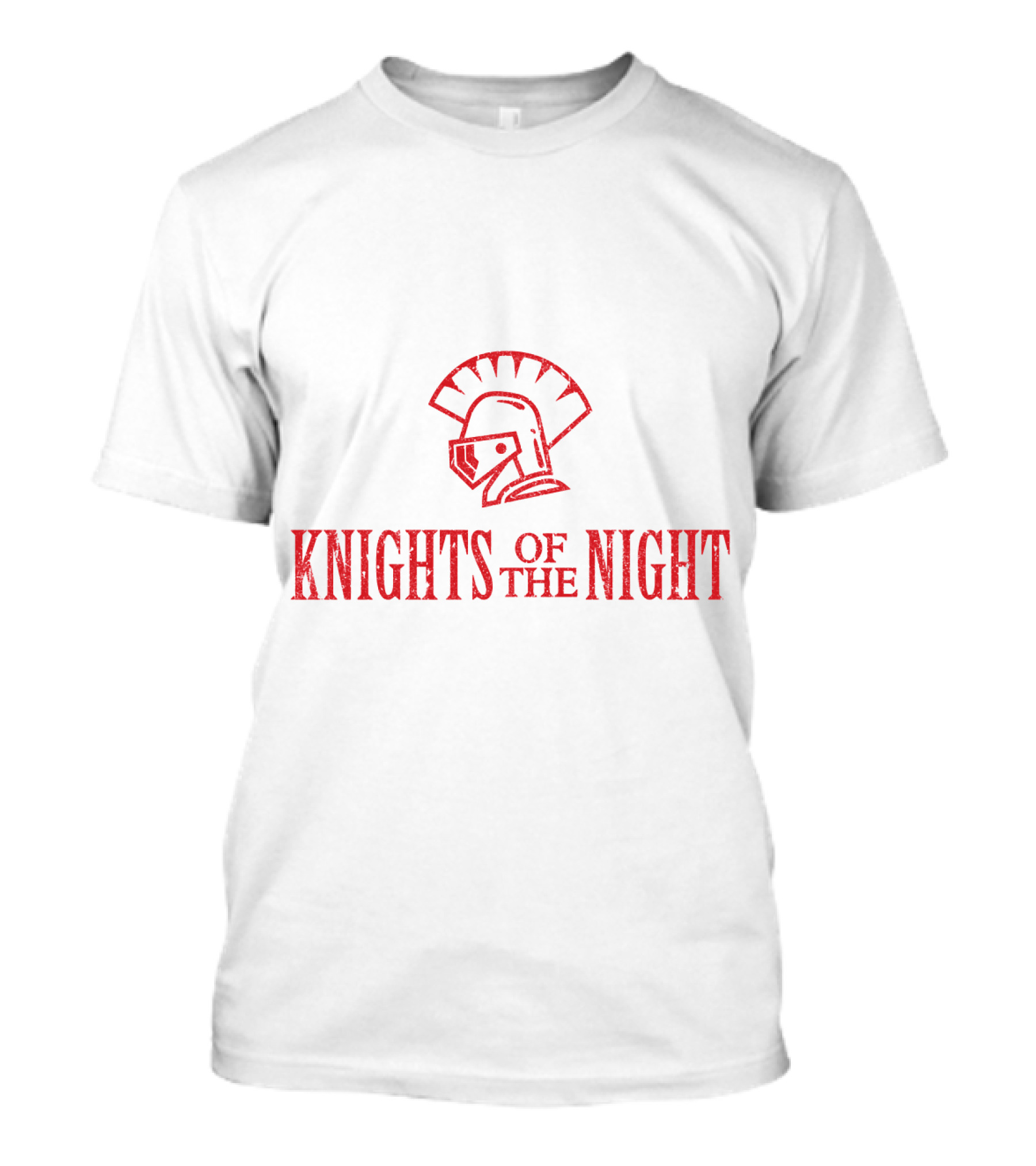 Knights Of The Night Michael Scott Spartan Helmet T-Shirt