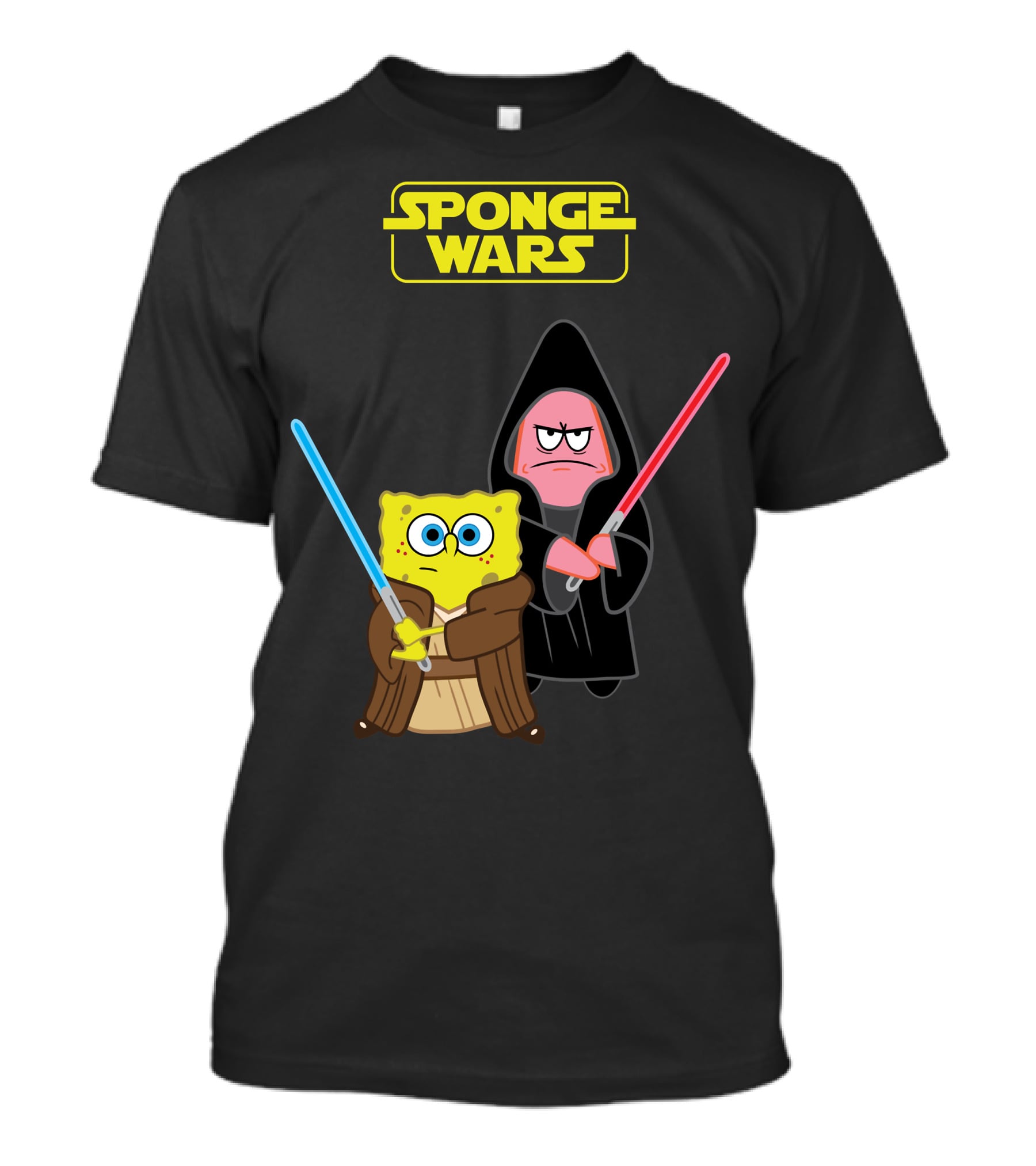 SpongeBob SquarePants Patrick Star Sponge Wars T-Shirt