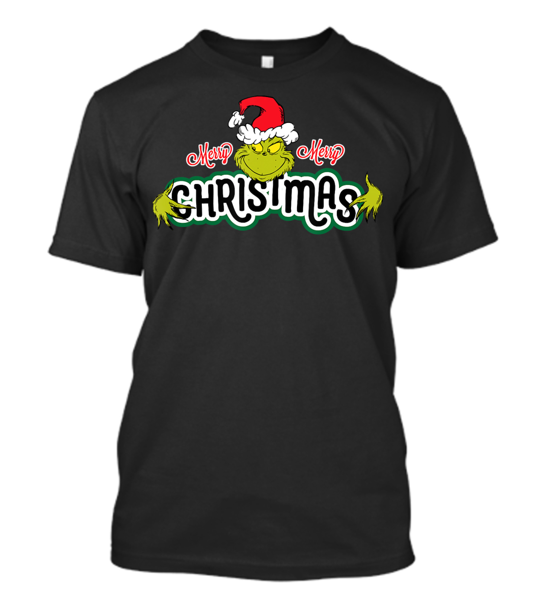 Merry Merry Grinch Christmas T-Shirt