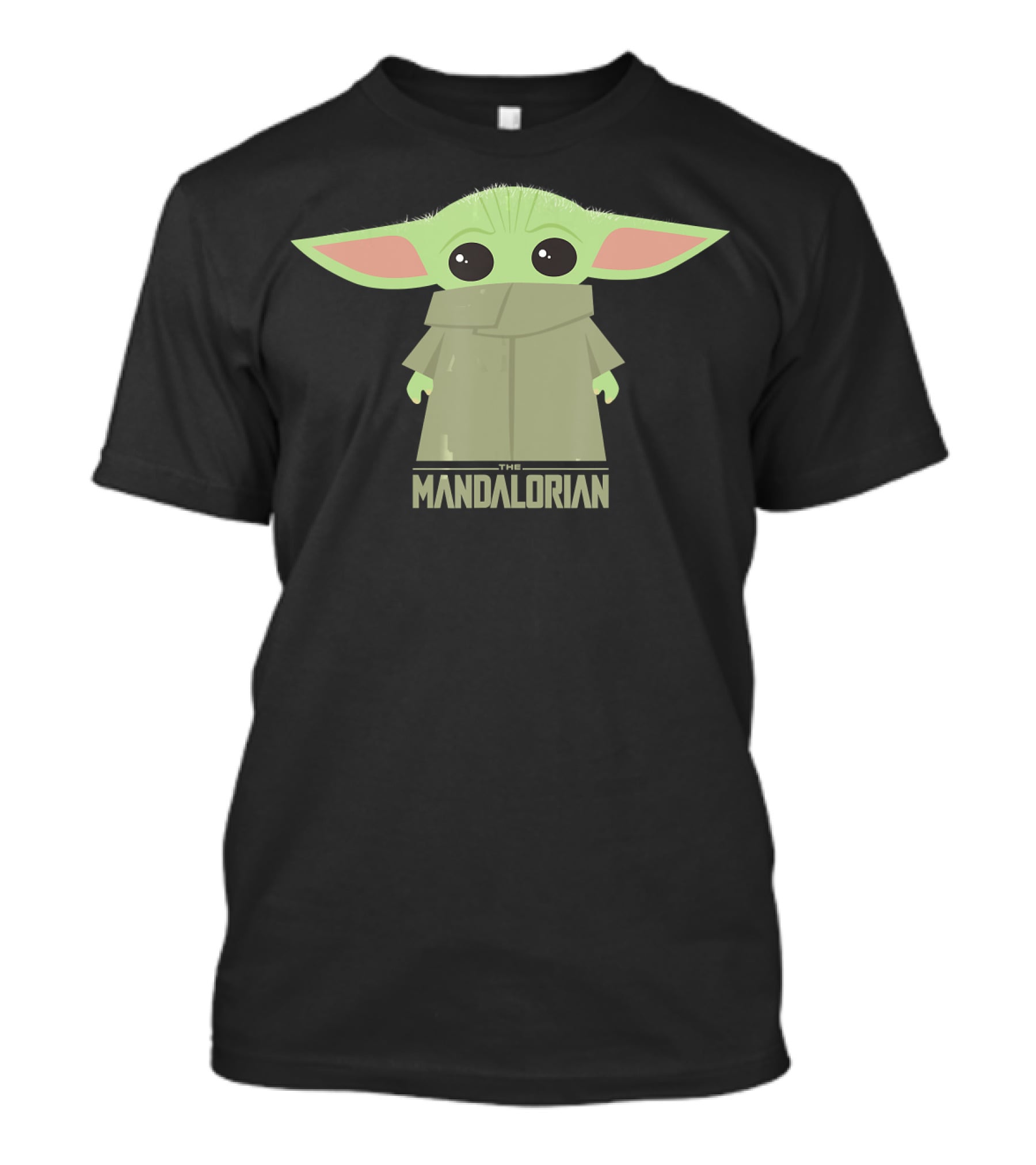Star Wars The Mandalorian The Child Grogu Hidden Face Iconic Character T-Shirt