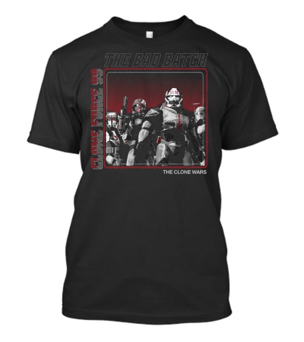 The Bad Batch Clone Force 99 Star Wars The Clone Wars T-Shirt