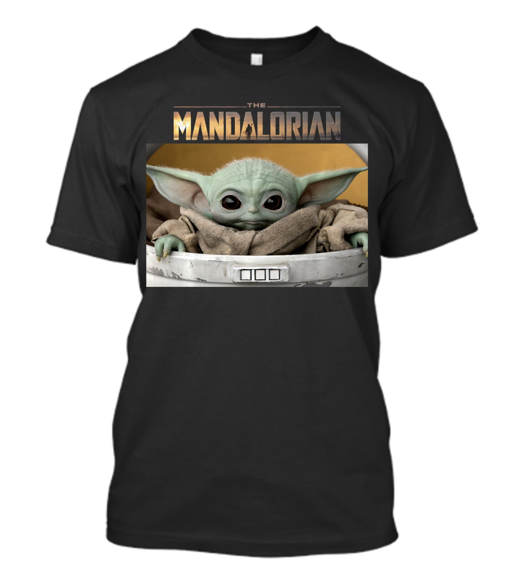 The Mandalorian The Child Baby Yoda In Pod T-Shirt