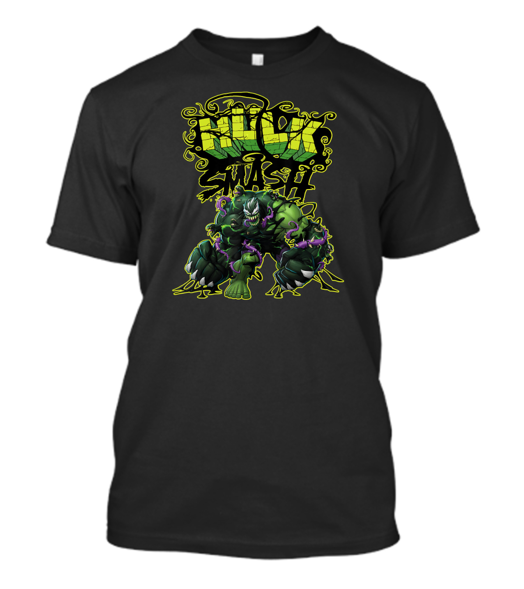 Marvel Spider Man Maximum Venom Hulk Smash Venomized Hulk T-Shirt