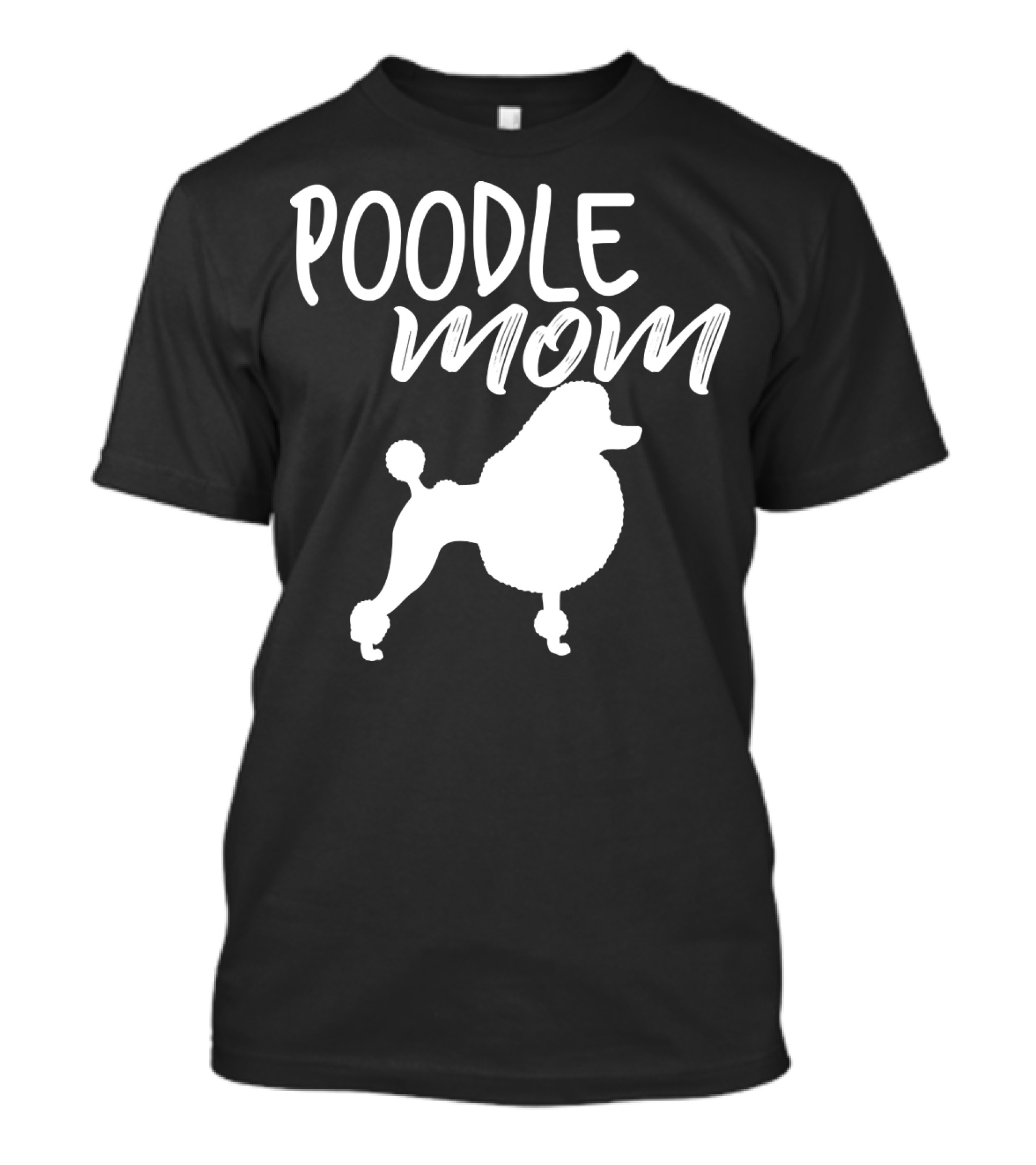 Poodle Mom Silhouette 197 T-Shirt