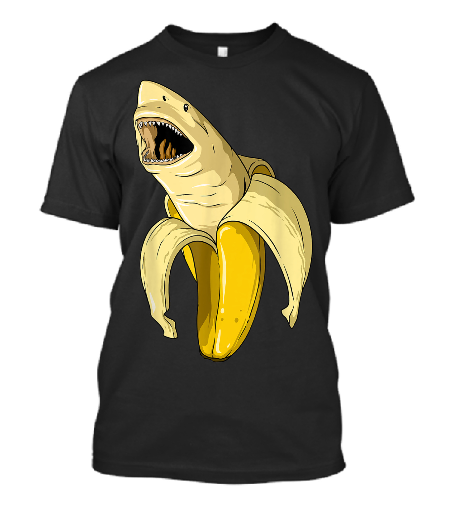 Banana Shark Banana Themed Shark Themed Party Banana Shark T-Shirt