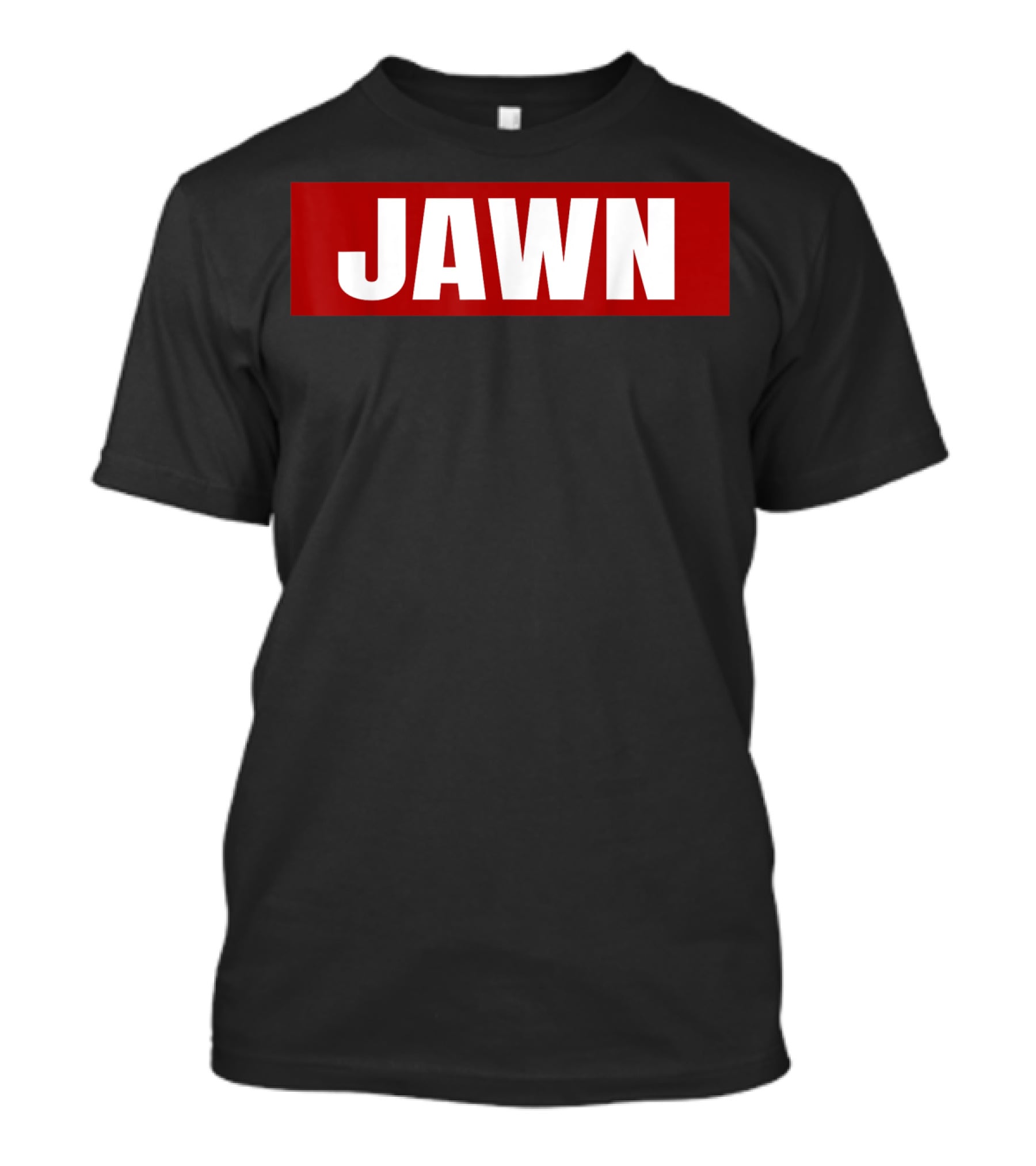 Philadelphia Jawn Bold Red Block Text T-Shirt